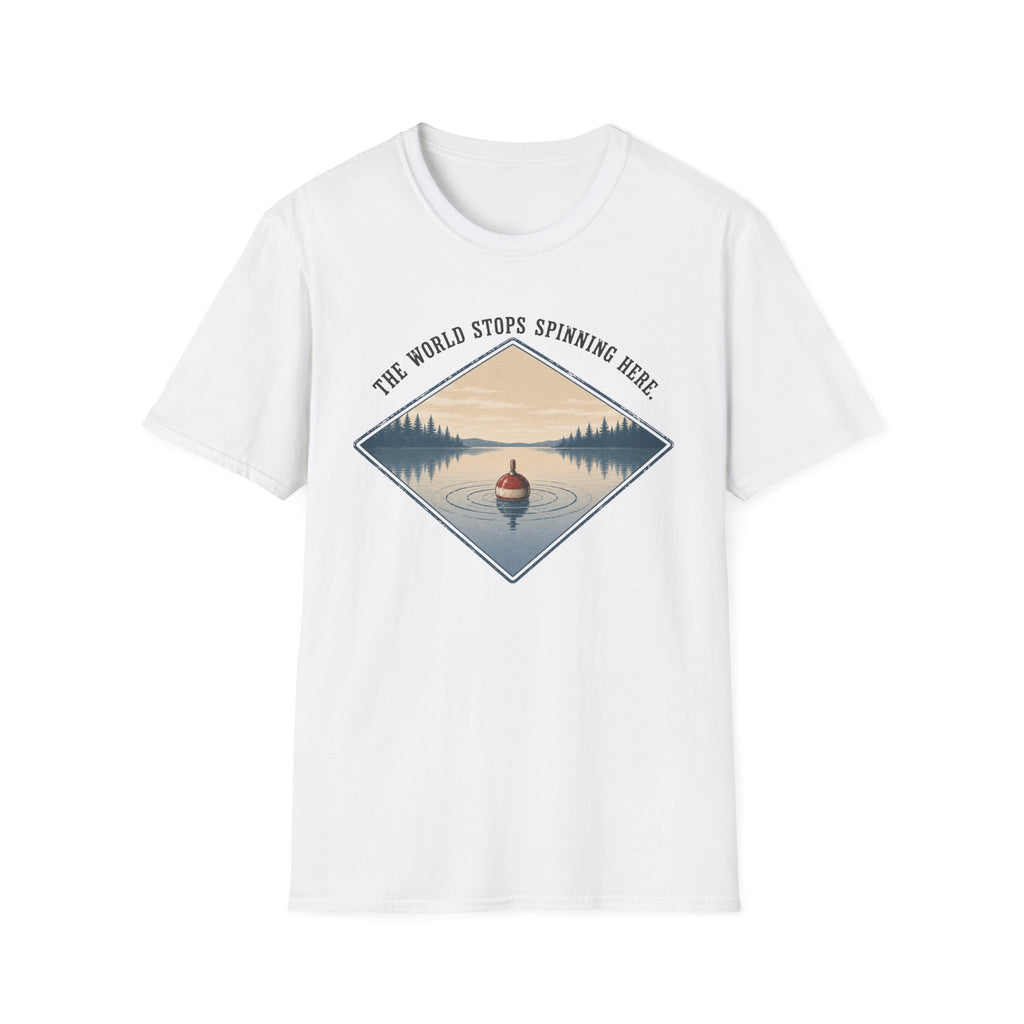 The World Stops Spinning Here T-Shirt
