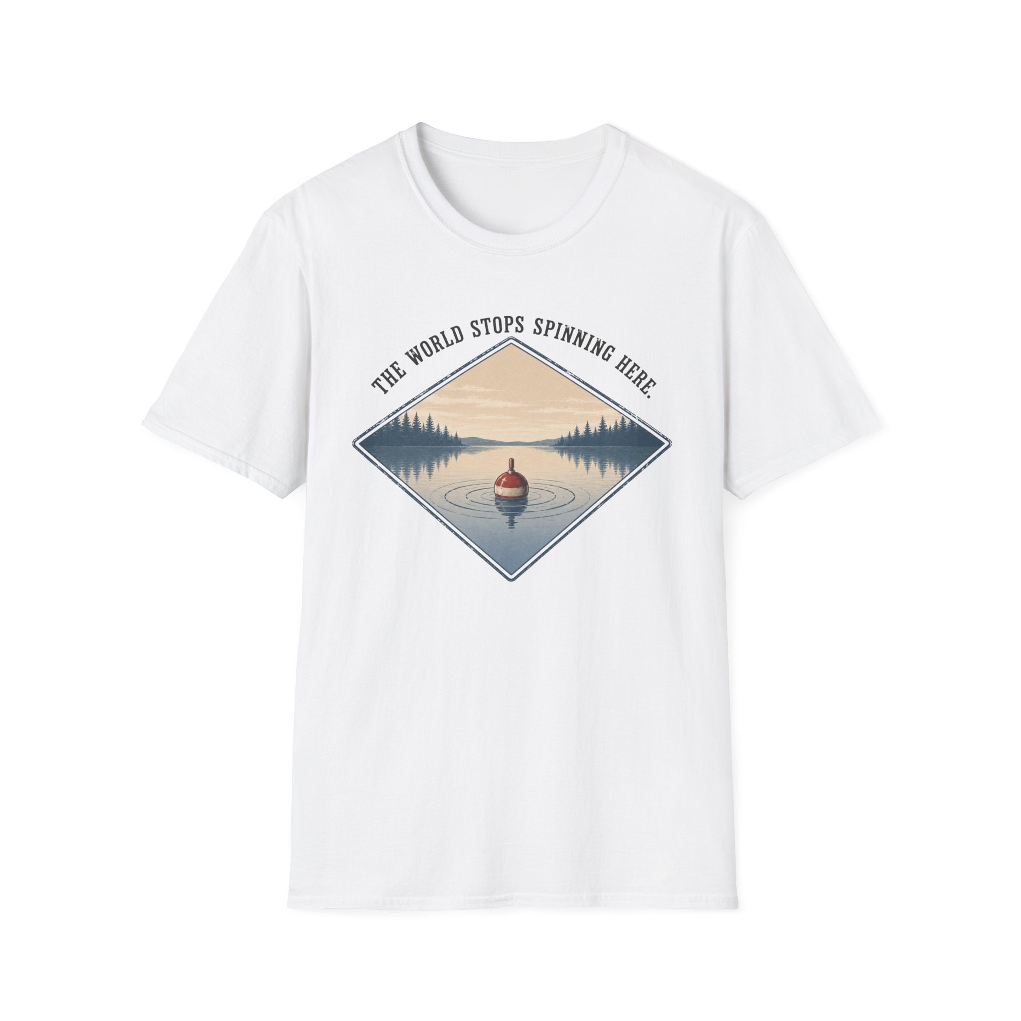 The World Stops Spinning Here T-Shirt