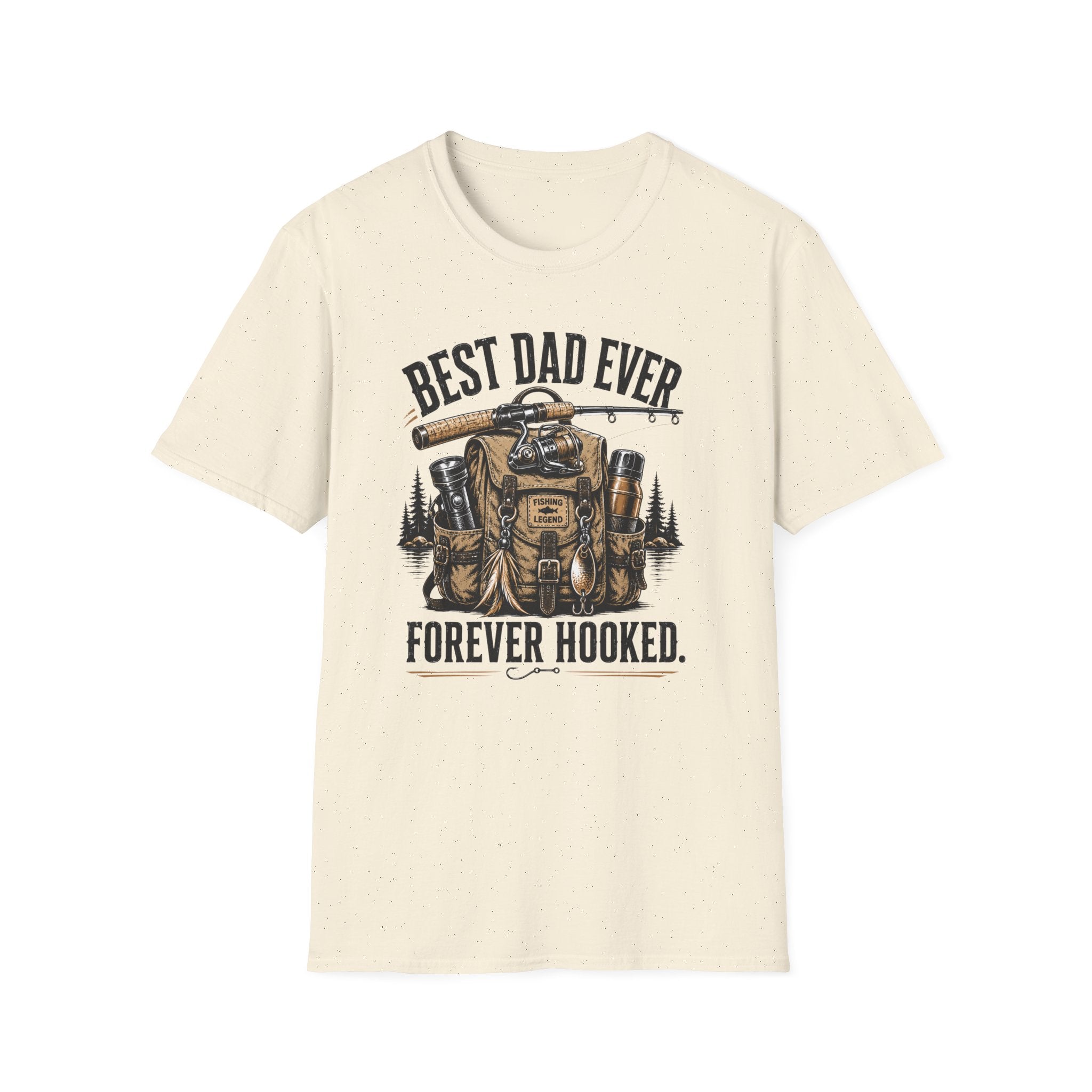 Best Dad Ever Forever Hooked T-Shirt
