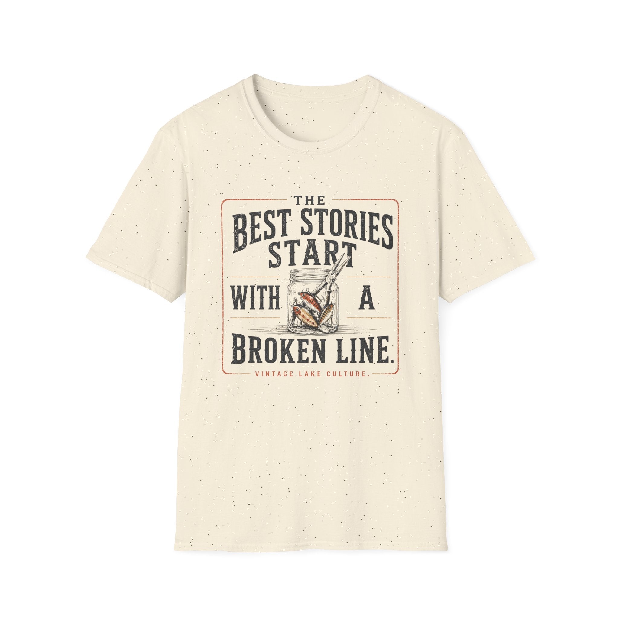 The Best Stories Start With A Broken Line T-Shirt