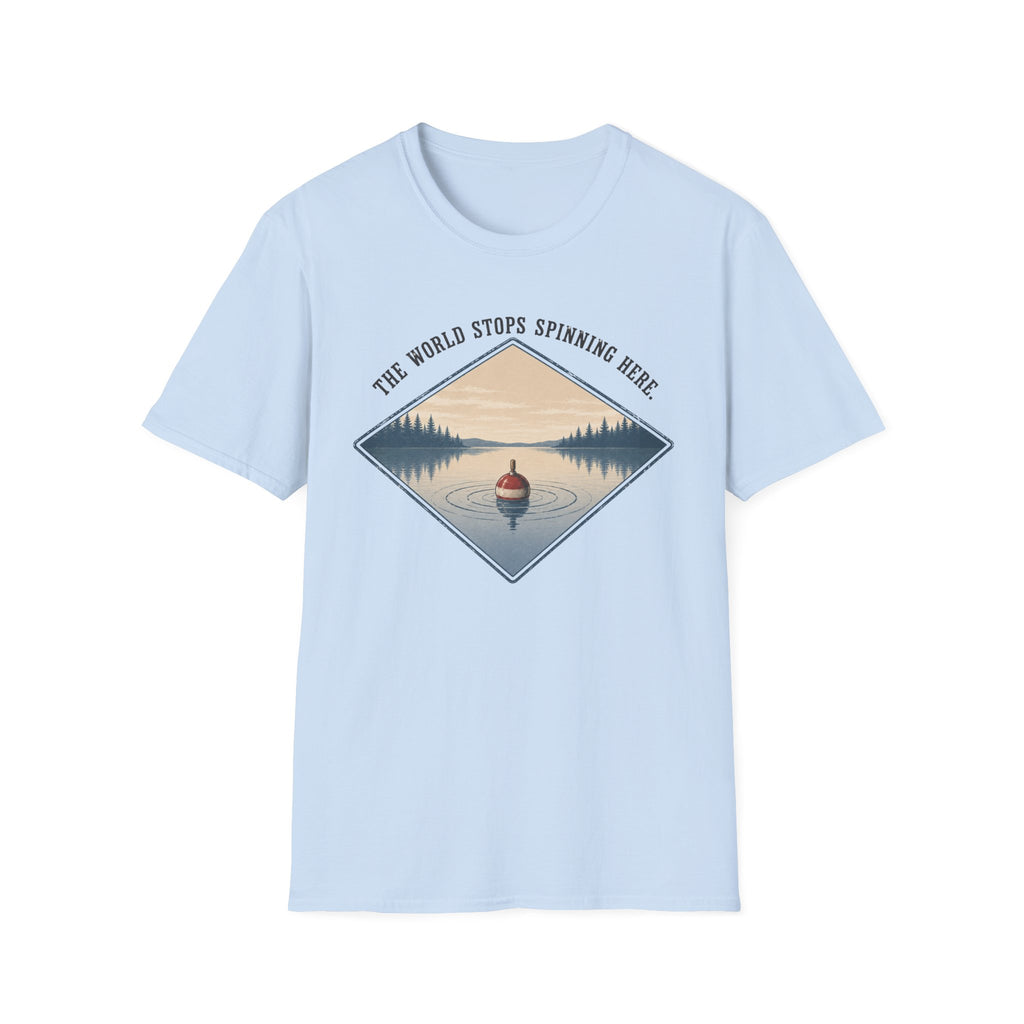 The World Stops Spinning Here T-Shirt