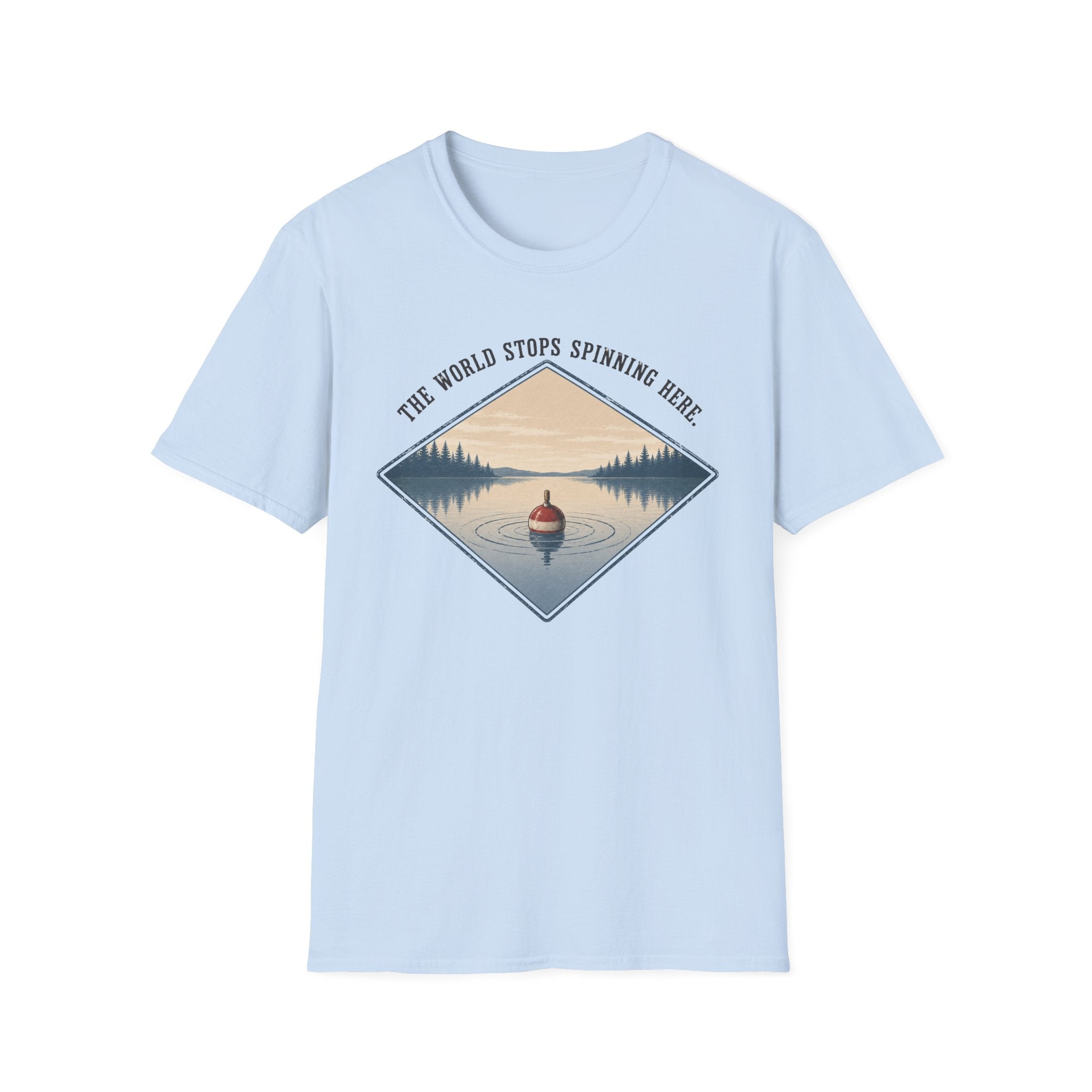 The World Stops Spinning Here T-Shirt
