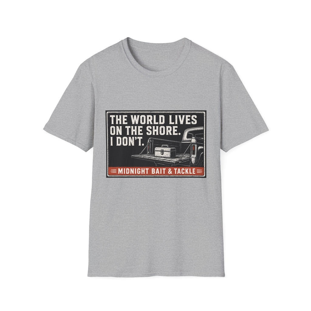 The World Lives On The Shore T-Shirt