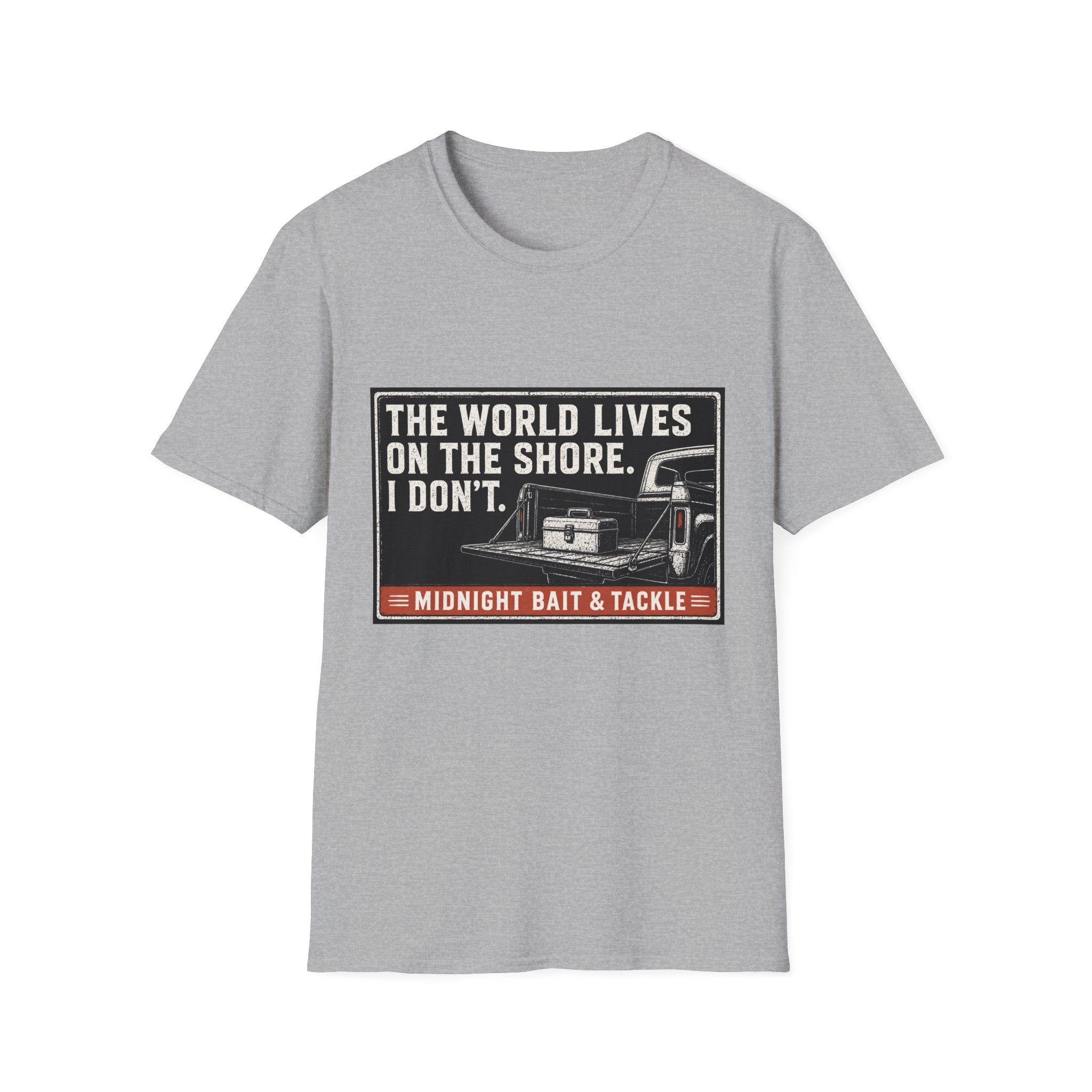 The World Lives On The Shore T-Shirt