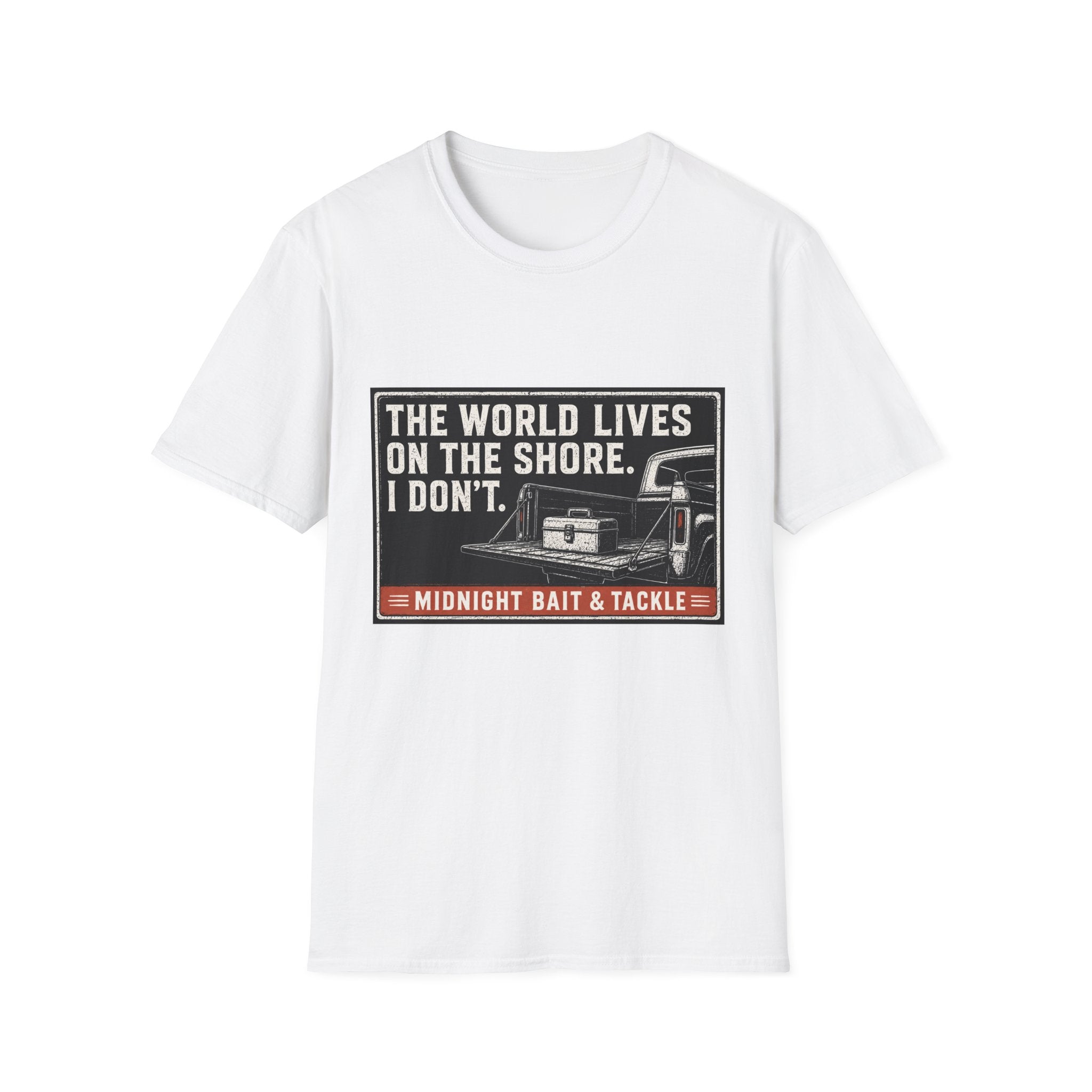The World Lives On The Shore T-Shirt