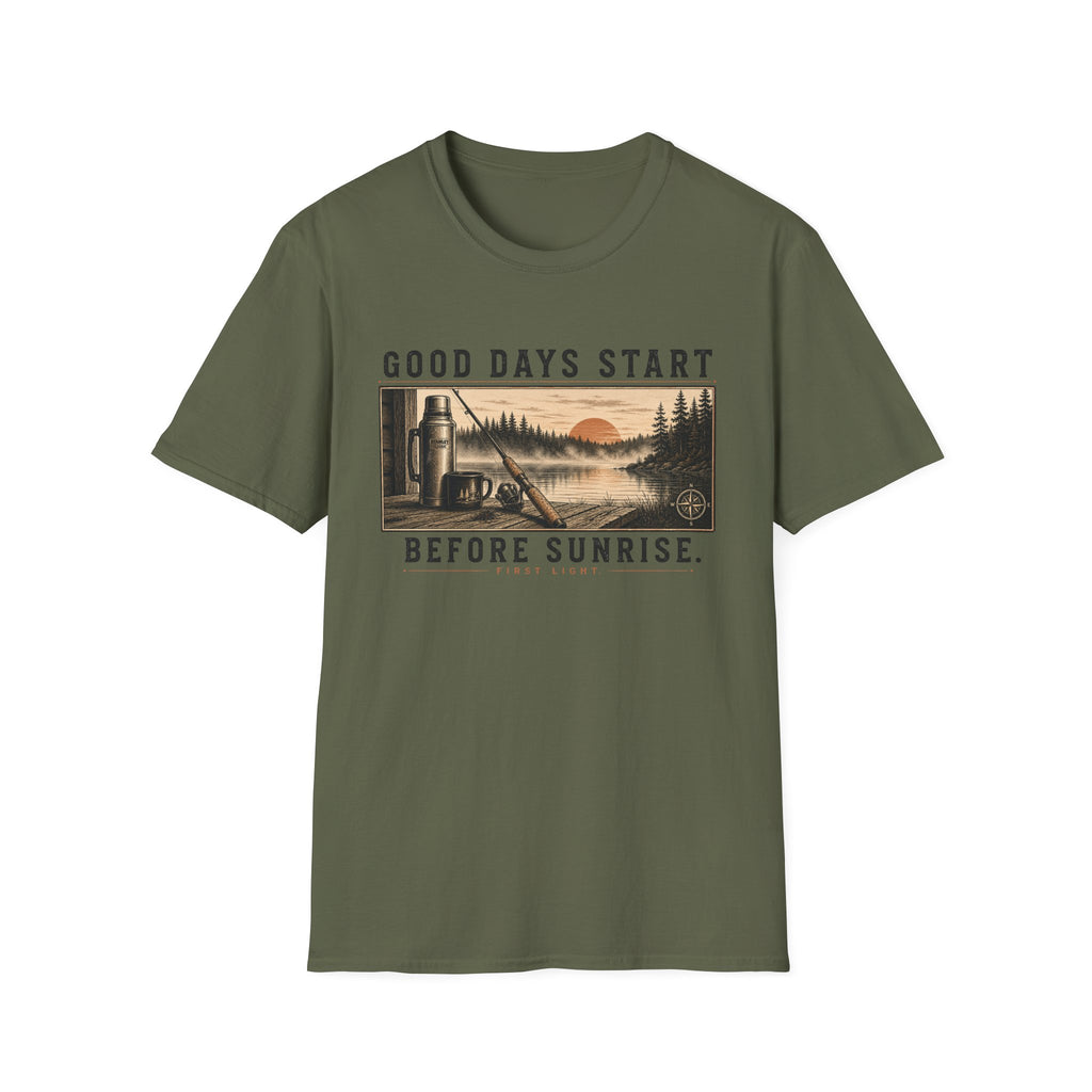 Good Days Start Before Sunrise T-Shirt