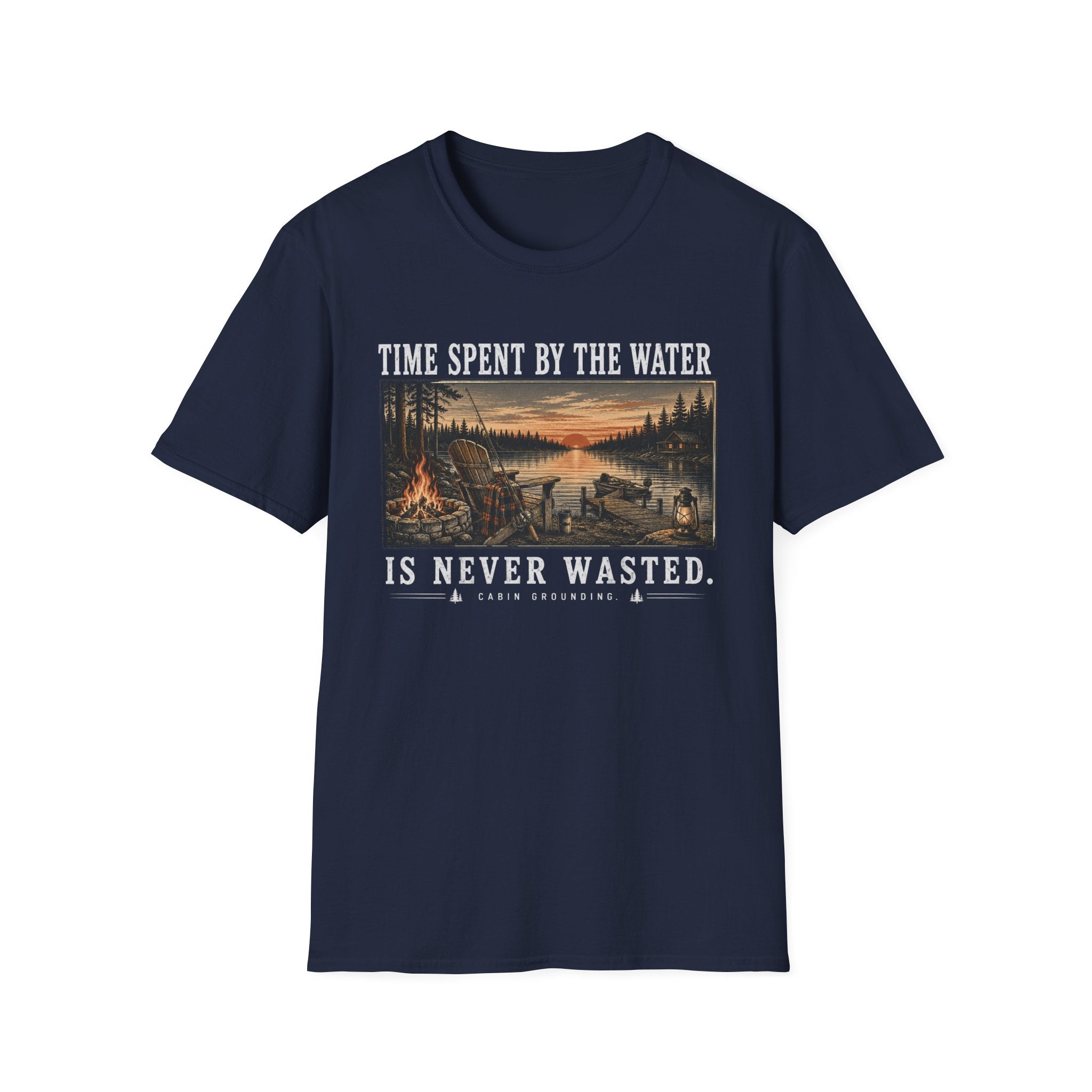 Time Spent By The Water Is Never Wasted T-Shirt