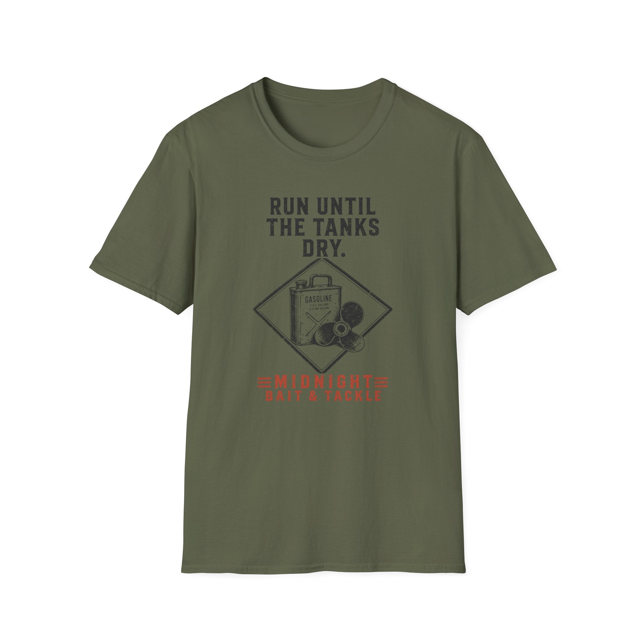 Run Until The Tanks Dry T-Shirt