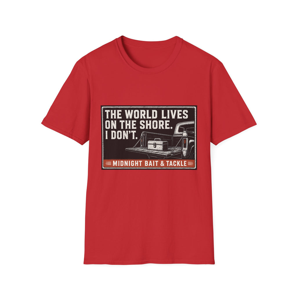The World Lives On The Shore T-Shirt