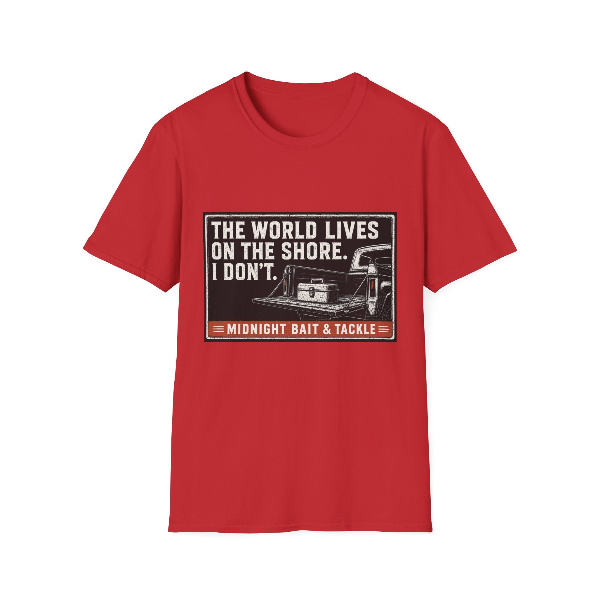 The World Lives On The Shore T-Shirt