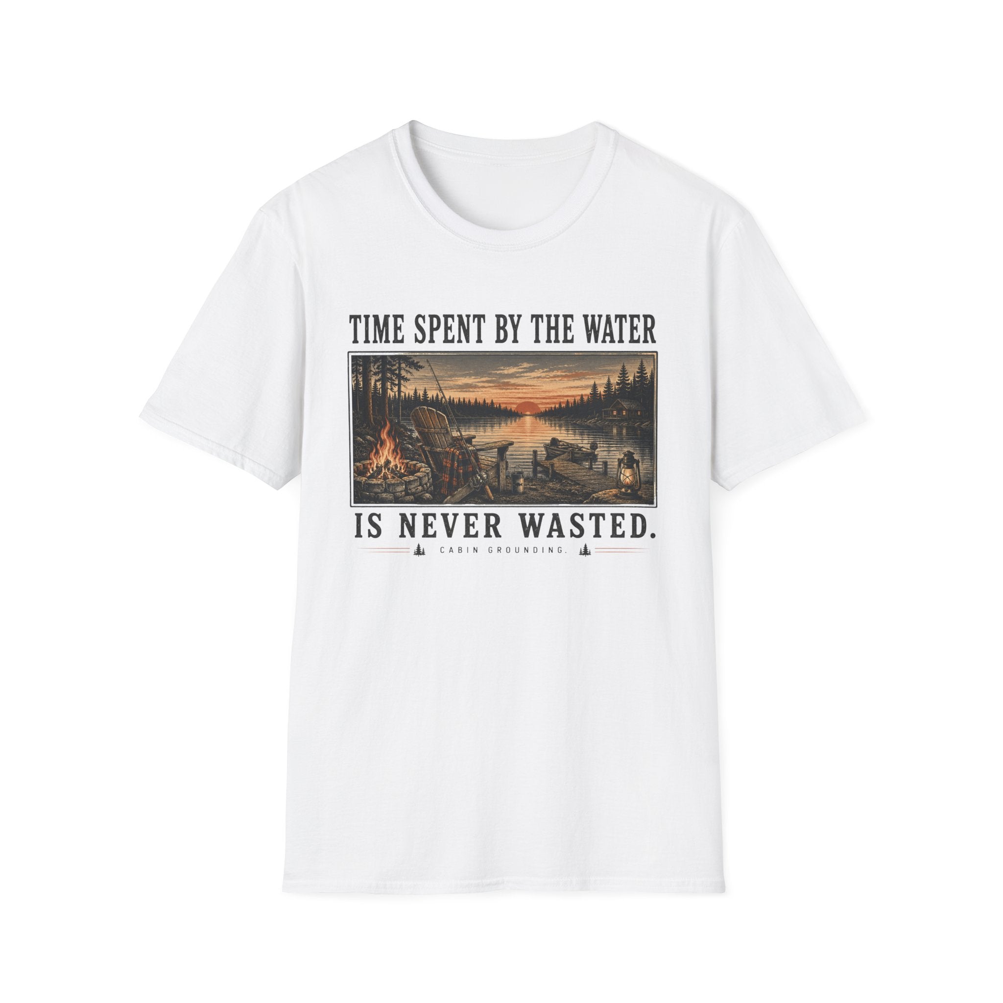 Time Spent By The Water Is Never Wasted T-Shirt