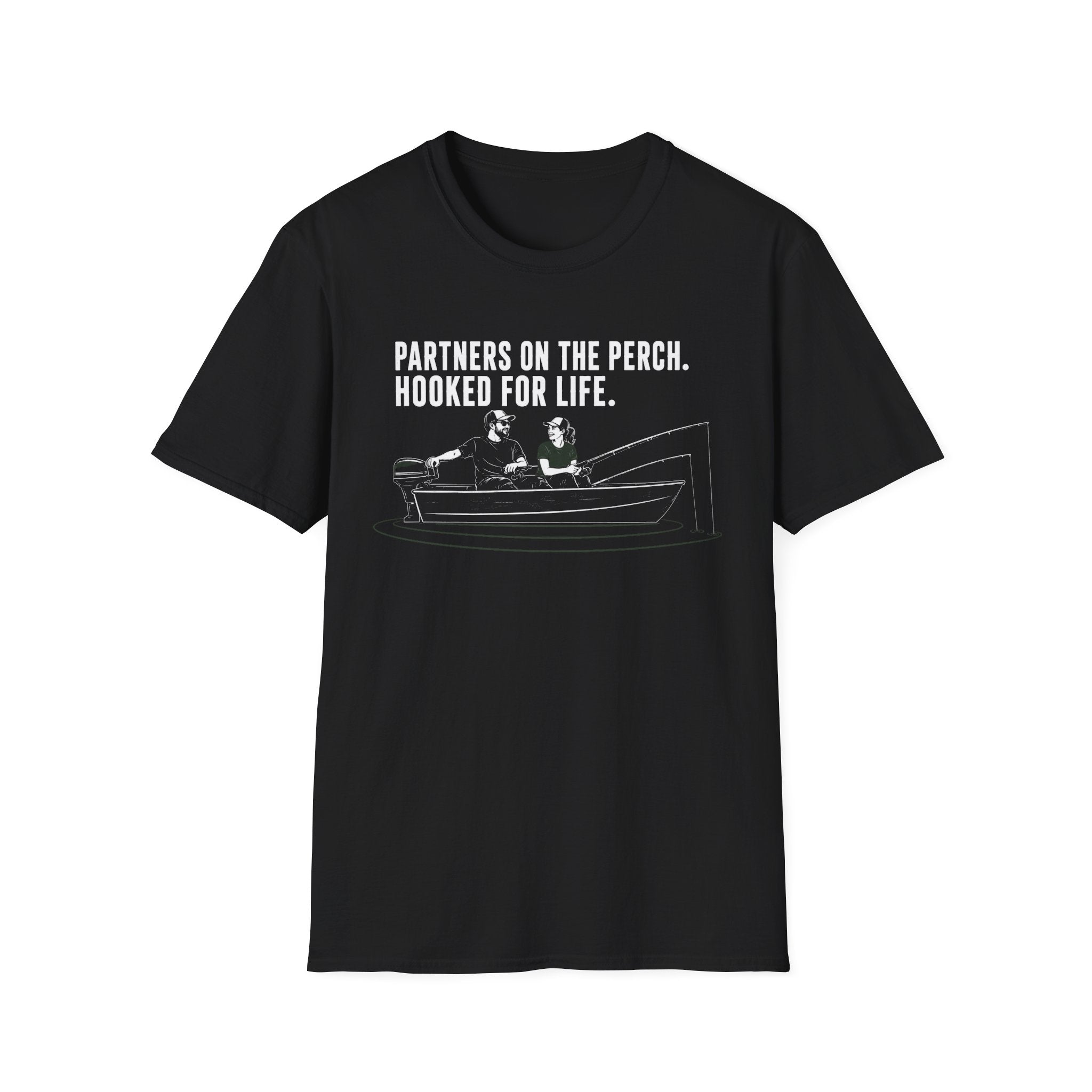 Partners On The Pitch Hooked For Life T-Shirt