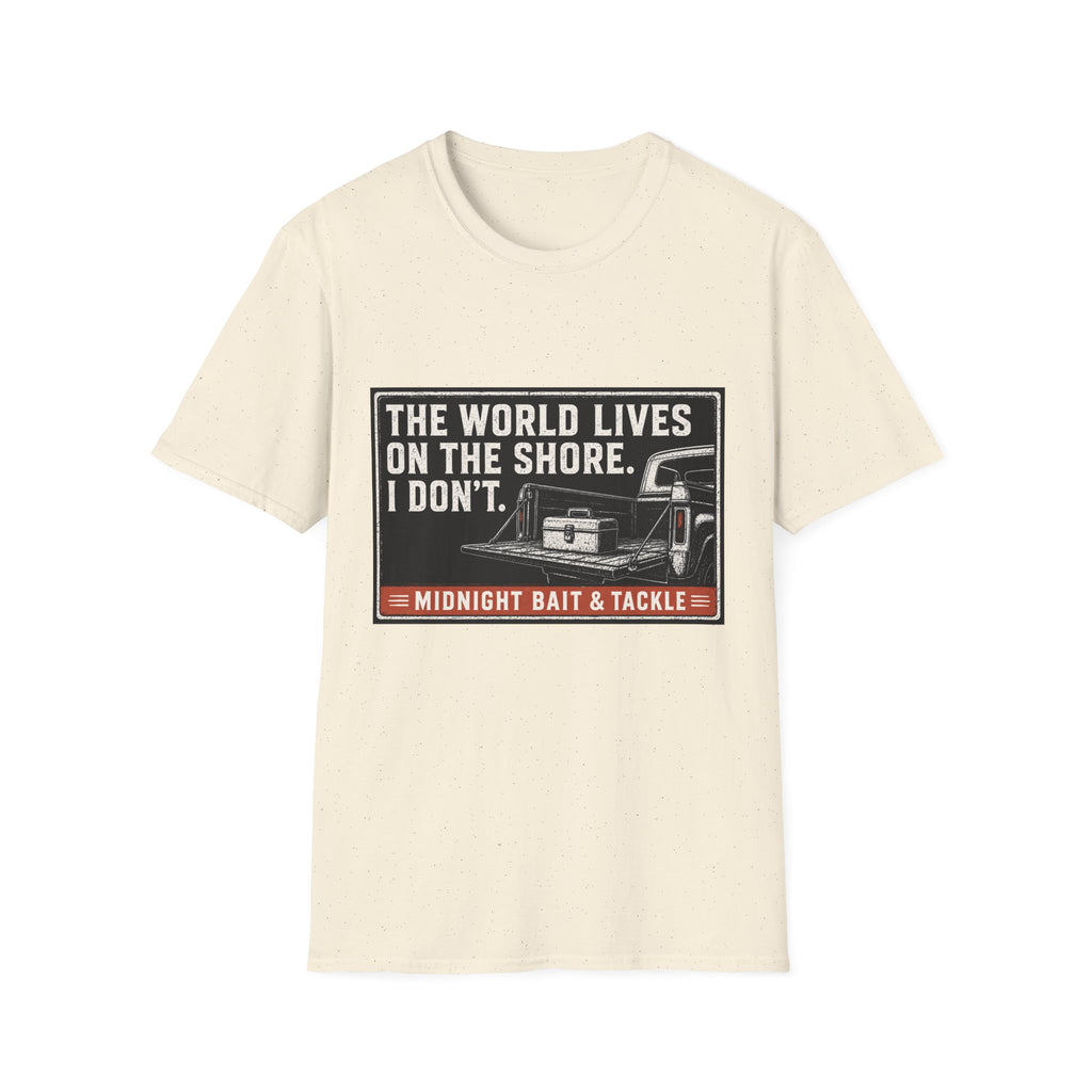 The World Lives On The Shore T-Shirt