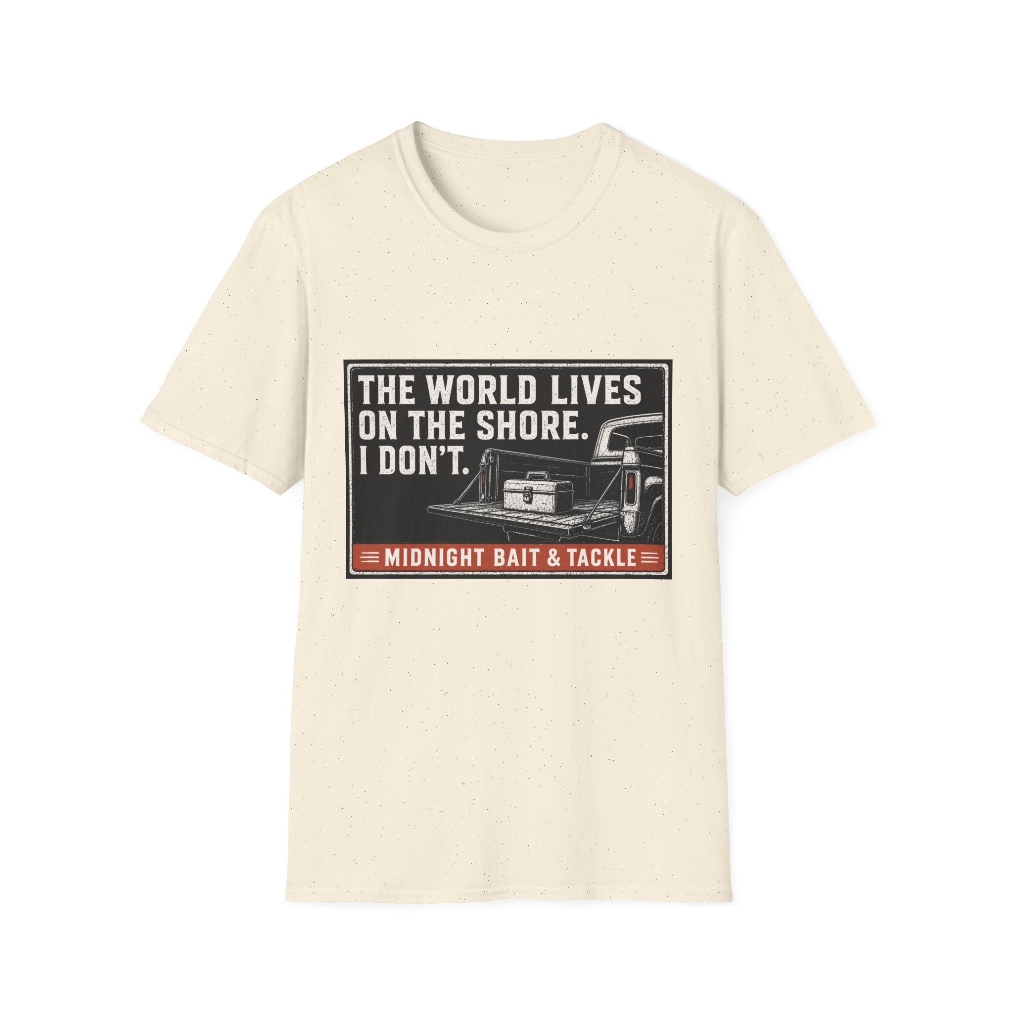 The World Lives On The Shore T-Shirt