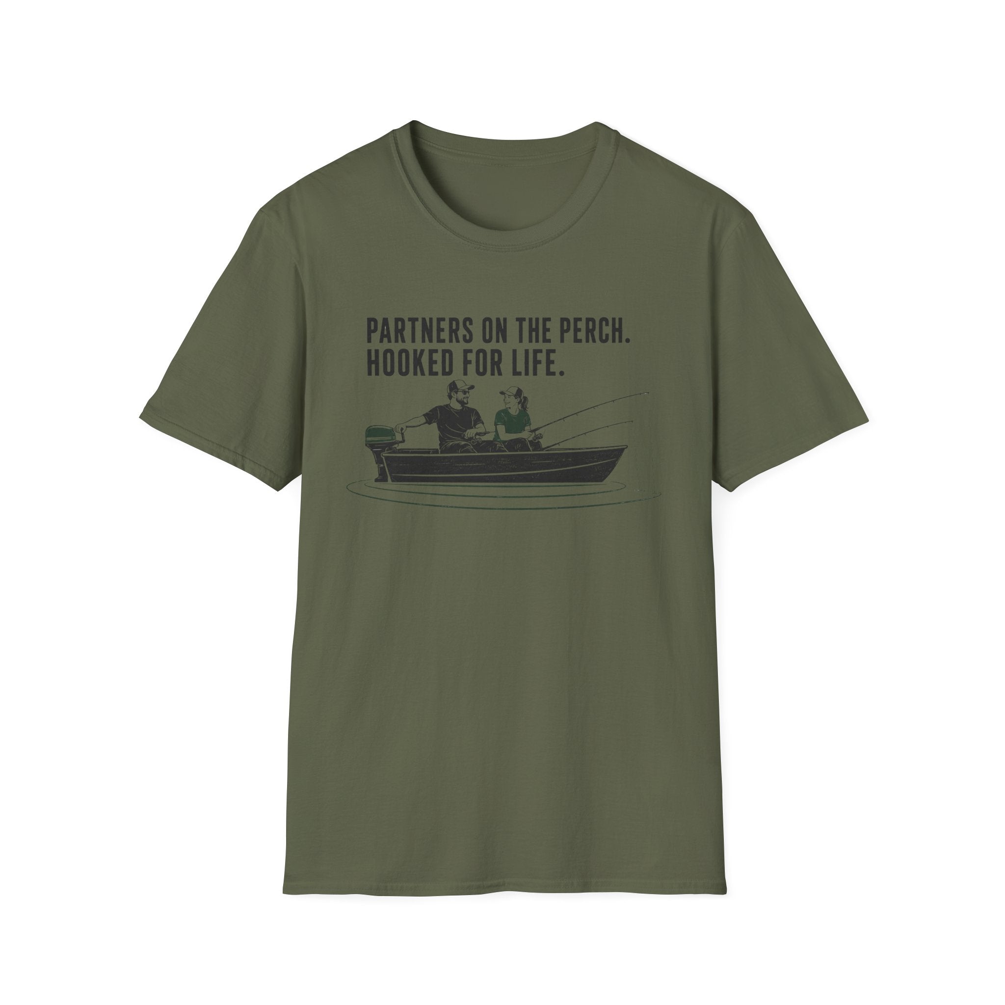 Partners On The Pitch Hooked For Life T-Shirt