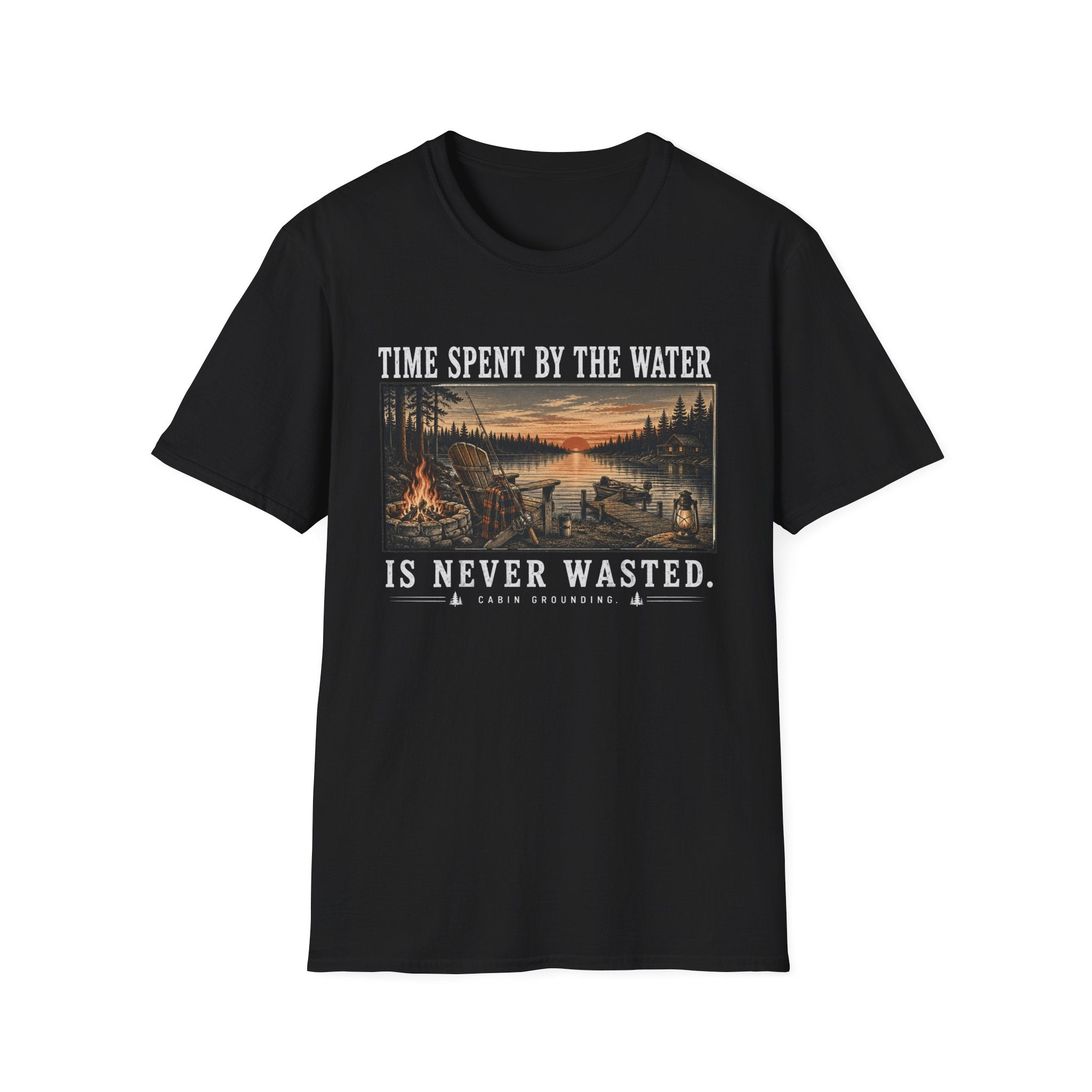 Time Spent By The Water Is Never Wasted T-Shirt