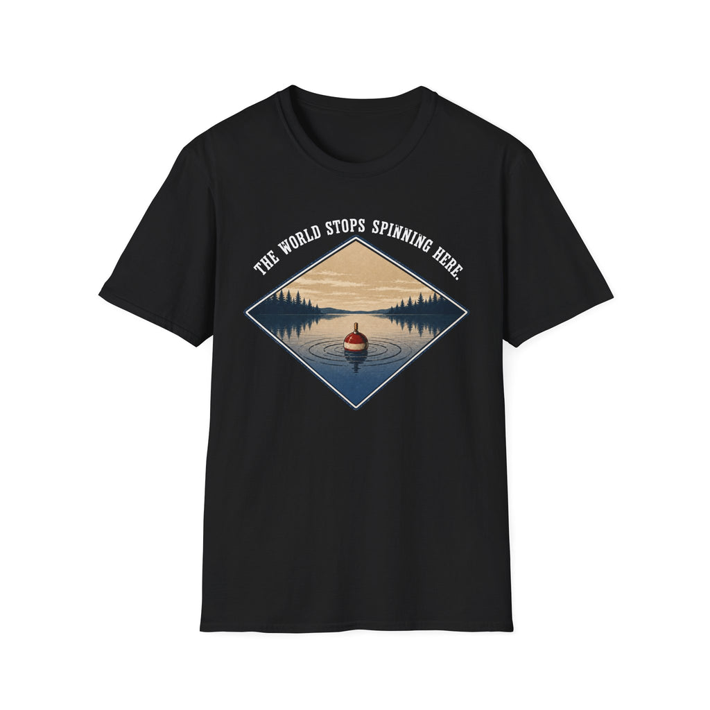 The World Stops Spinning Here T-Shirt