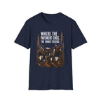 Where The Pavement Ends The Family Begins T-Shirt