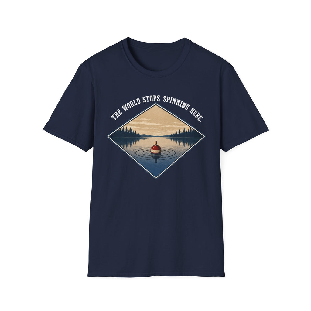 The World Stops Spinning Here T-Shirt