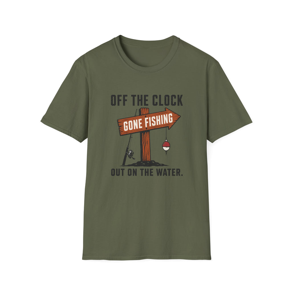 Off The Clock Out On The Water T-Shirt