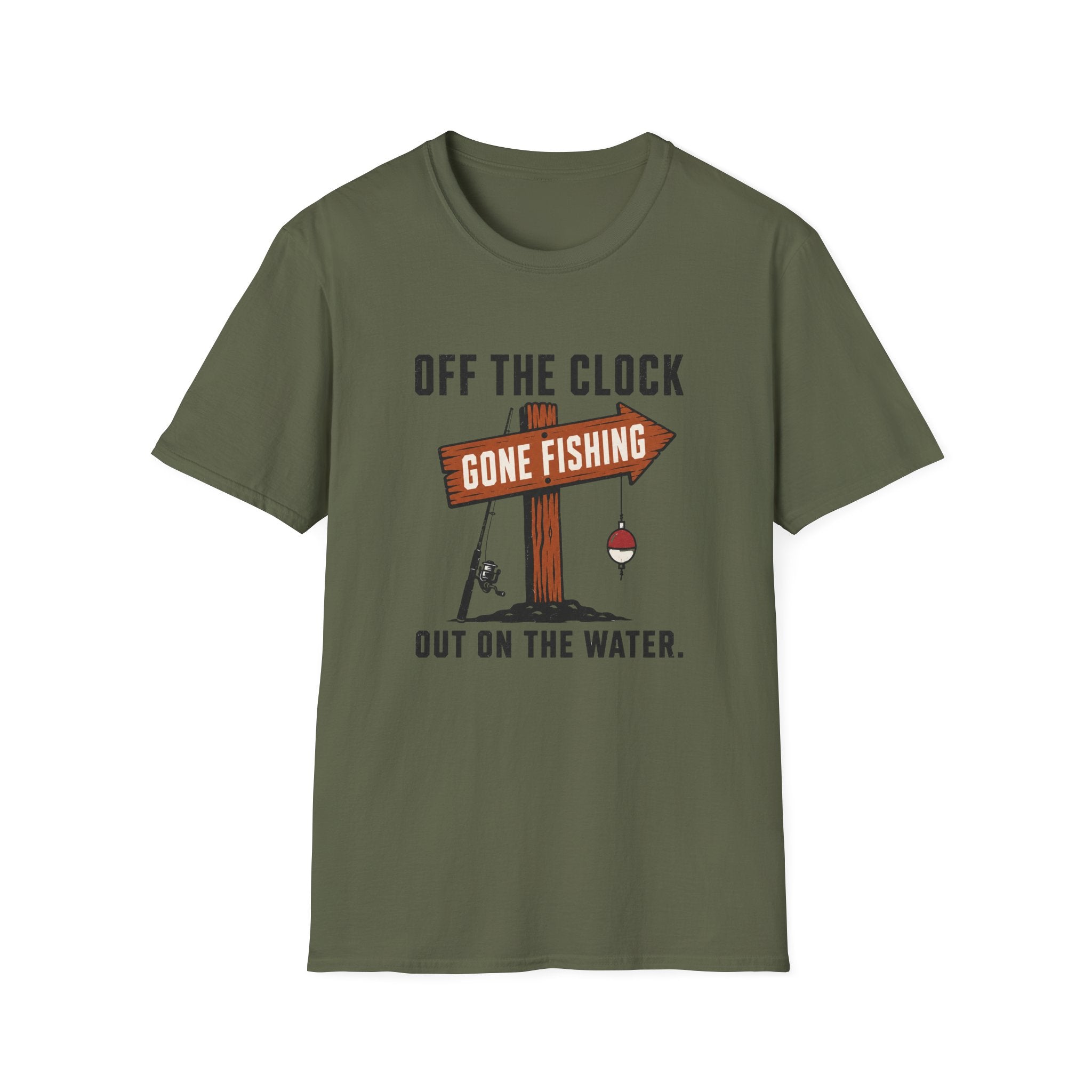 Off The Clock Out On The Water T-Shirt