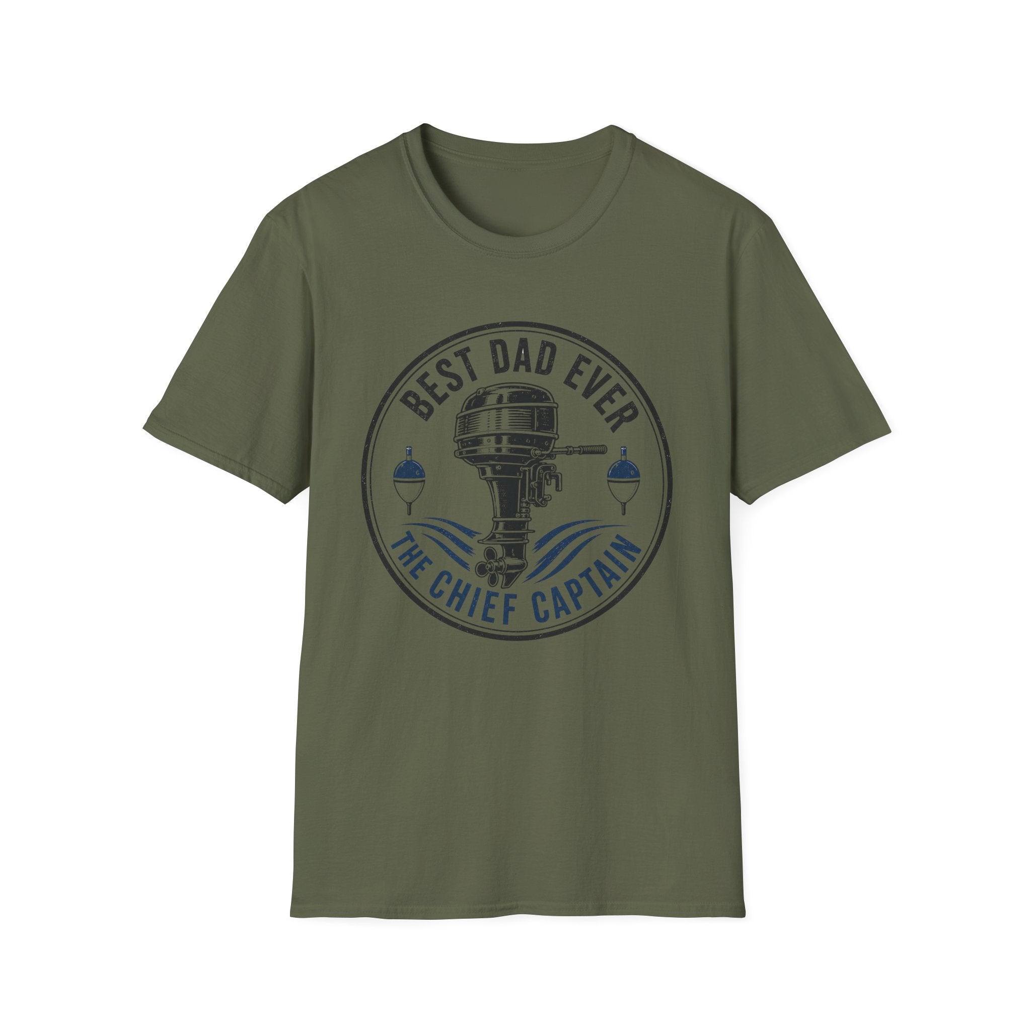 Best Dad Ever The Chief Captain T-Shirt