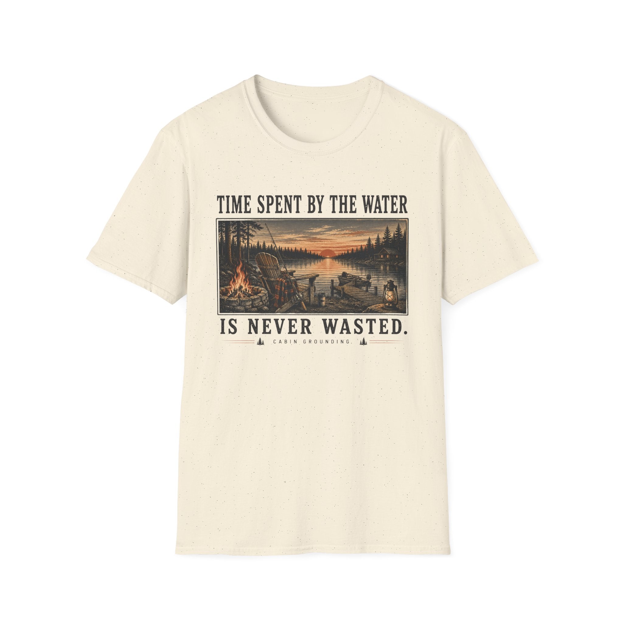 Time Spent By The Water Is Never Wasted T-Shirt