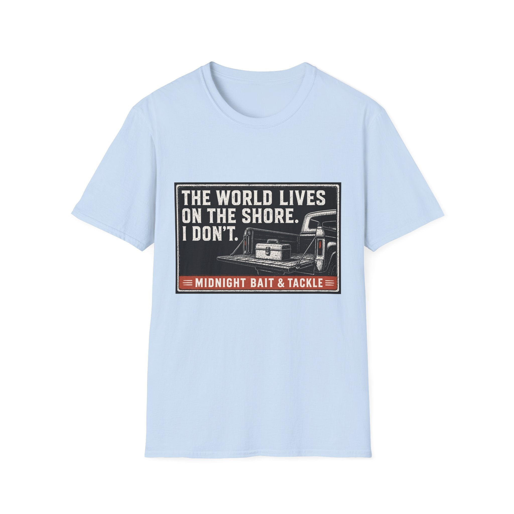 The World Lives On The Shore T-Shirt