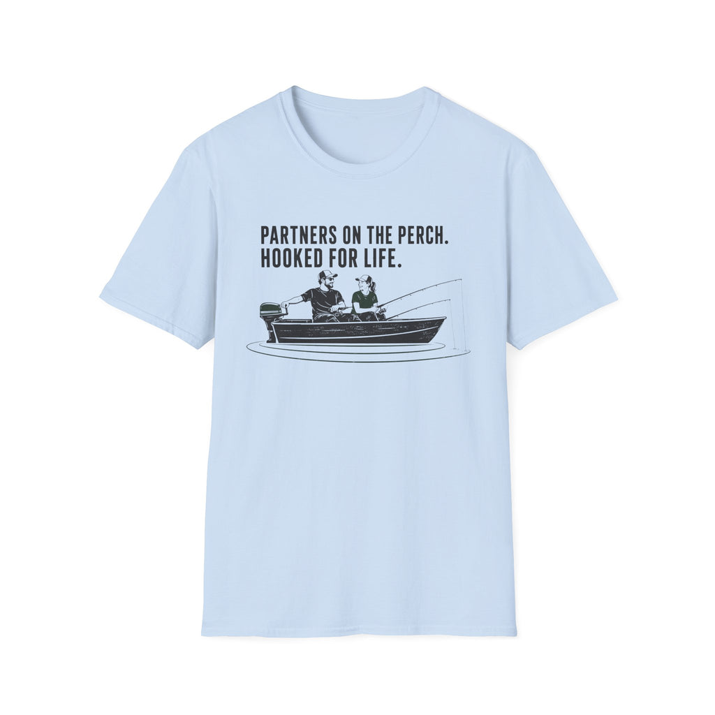 Partners On The Pitch Hooked For Life T-Shirt