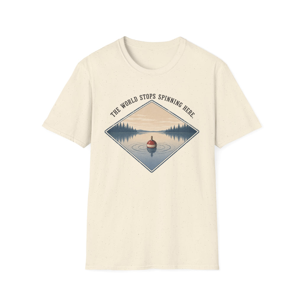 The World Stops Spinning Here T-Shirt