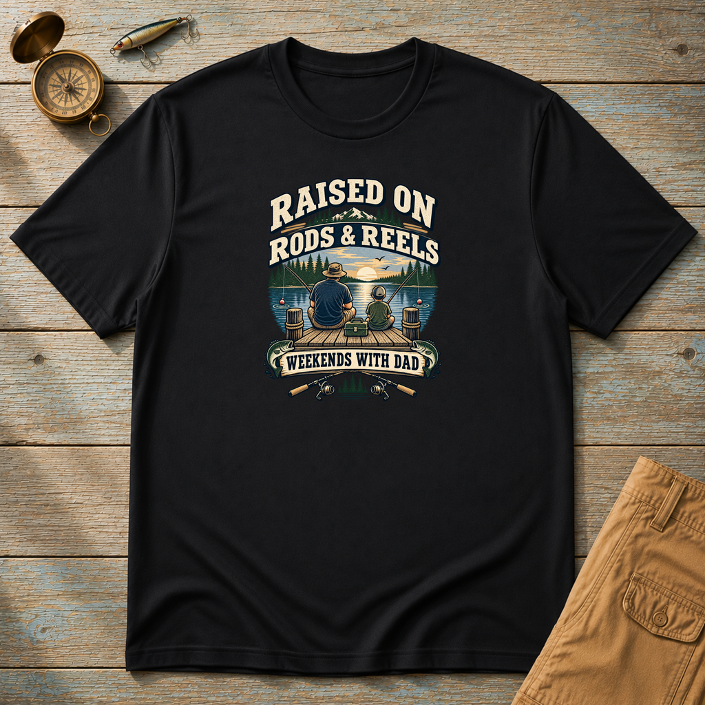Raised On Rod & Reels T-Shirt