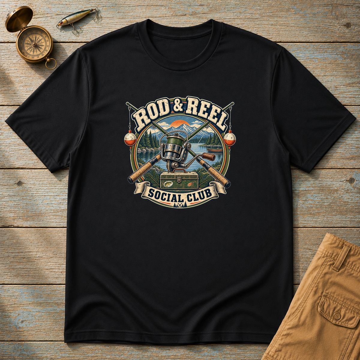 Rod & Reel Social Club T-Shirt