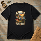 Retired Gone Fishing T-Shirt