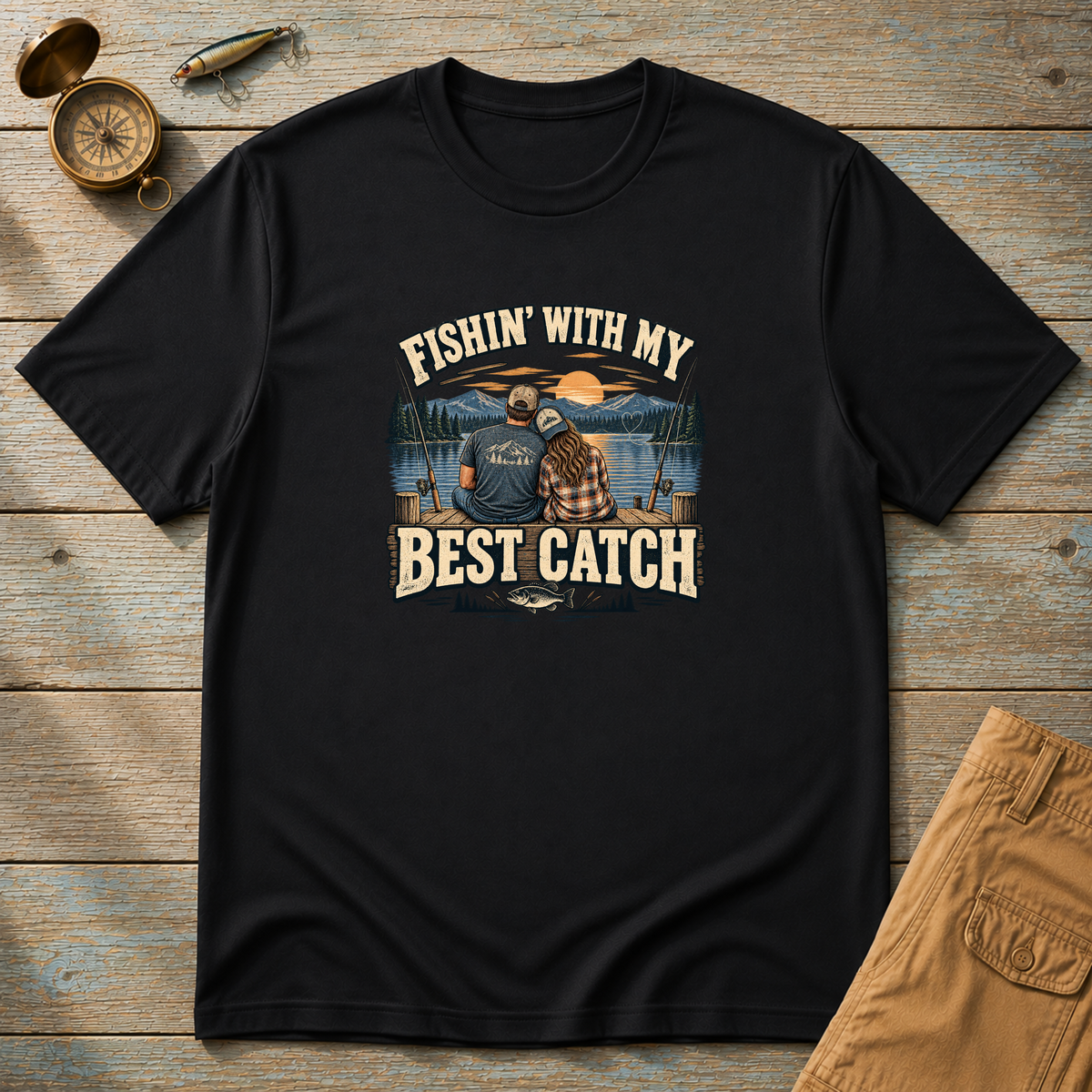 Fishing With My Best Catch T-Shirt
