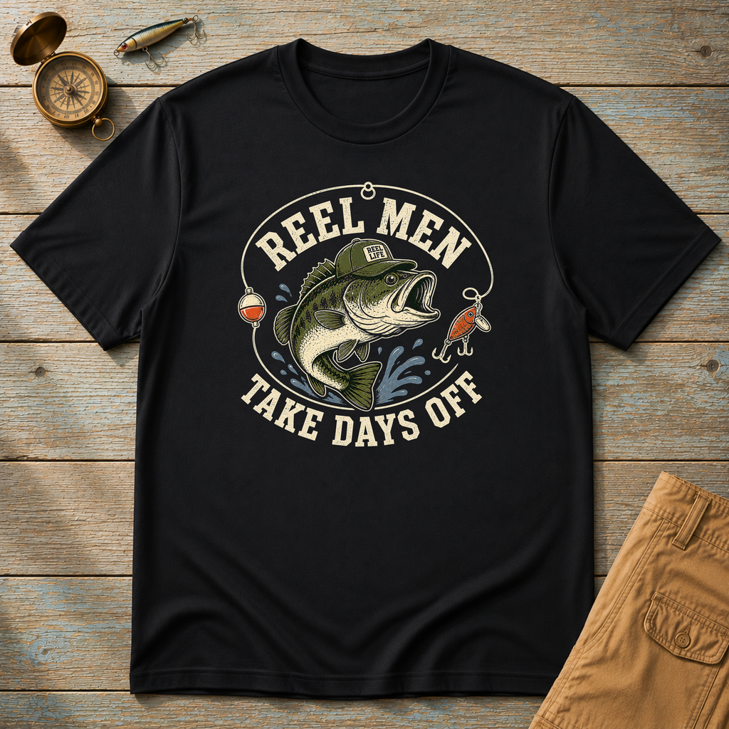 Real Men Take Days Off T-Shirt