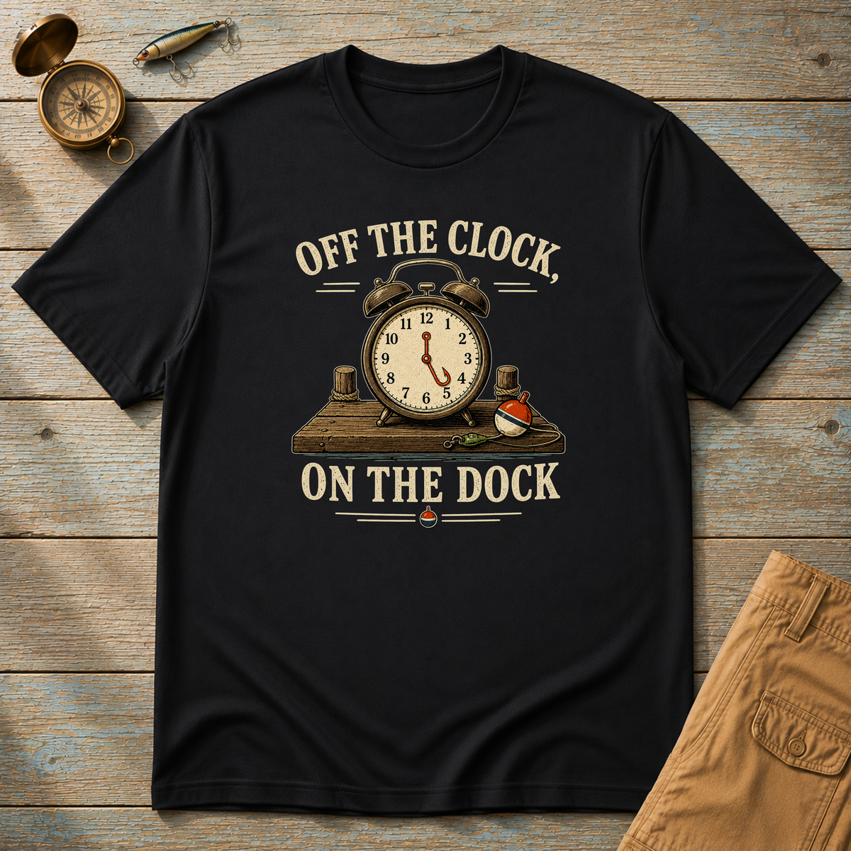 Off The Clock On The Dog T-Shirt