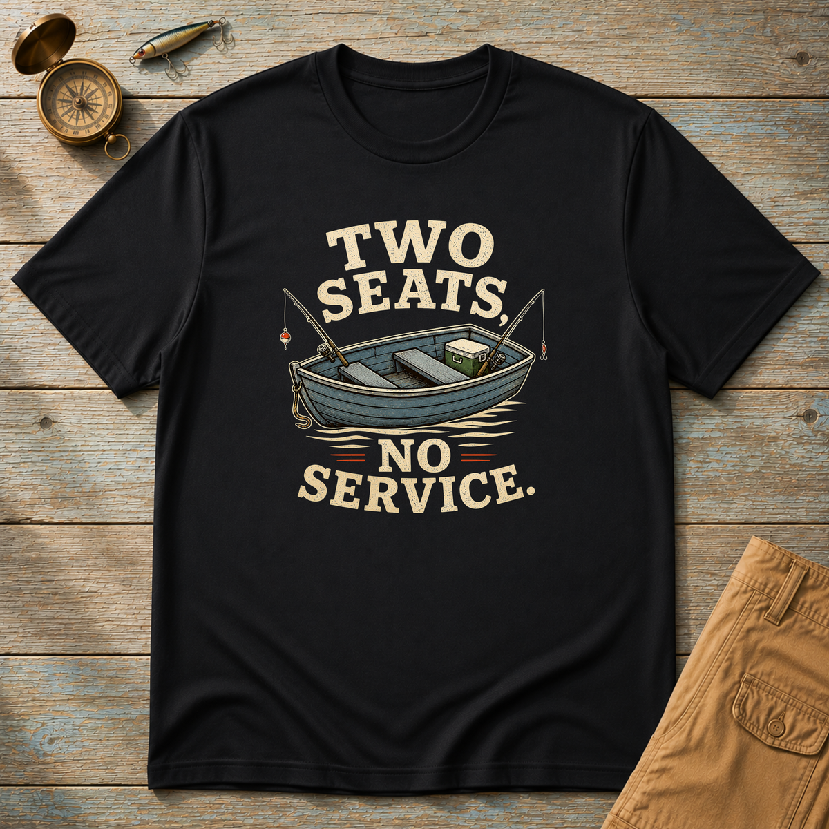 Two Seats No Service T-Shirt