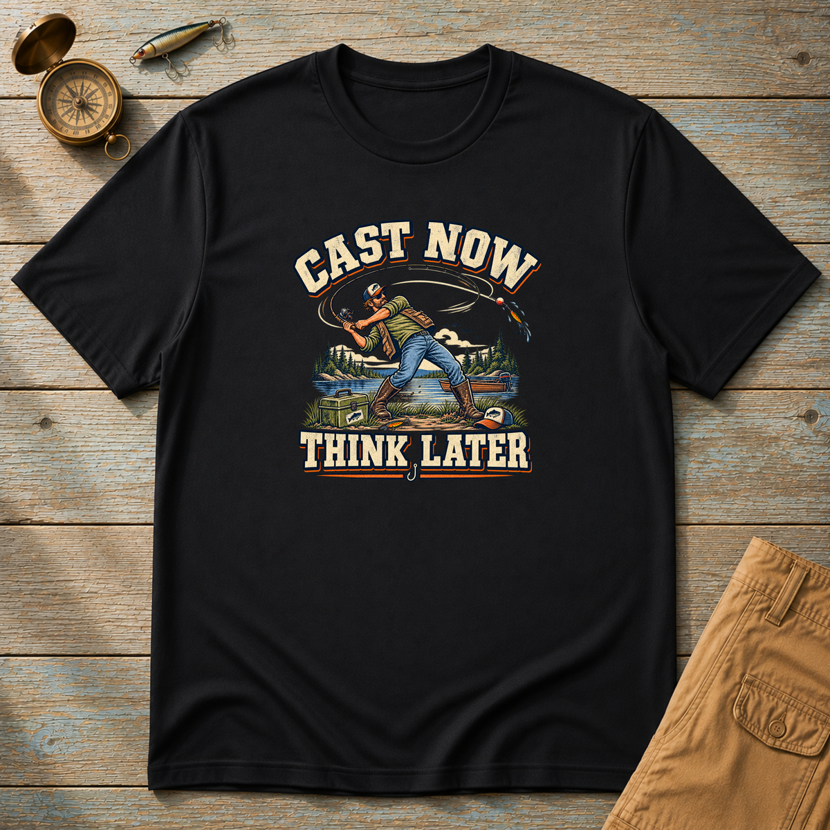Cast Now, Think Later T-Shirt