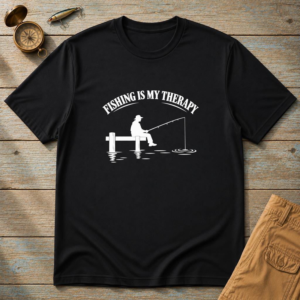 Fishing Is My Therapy T-Shirt