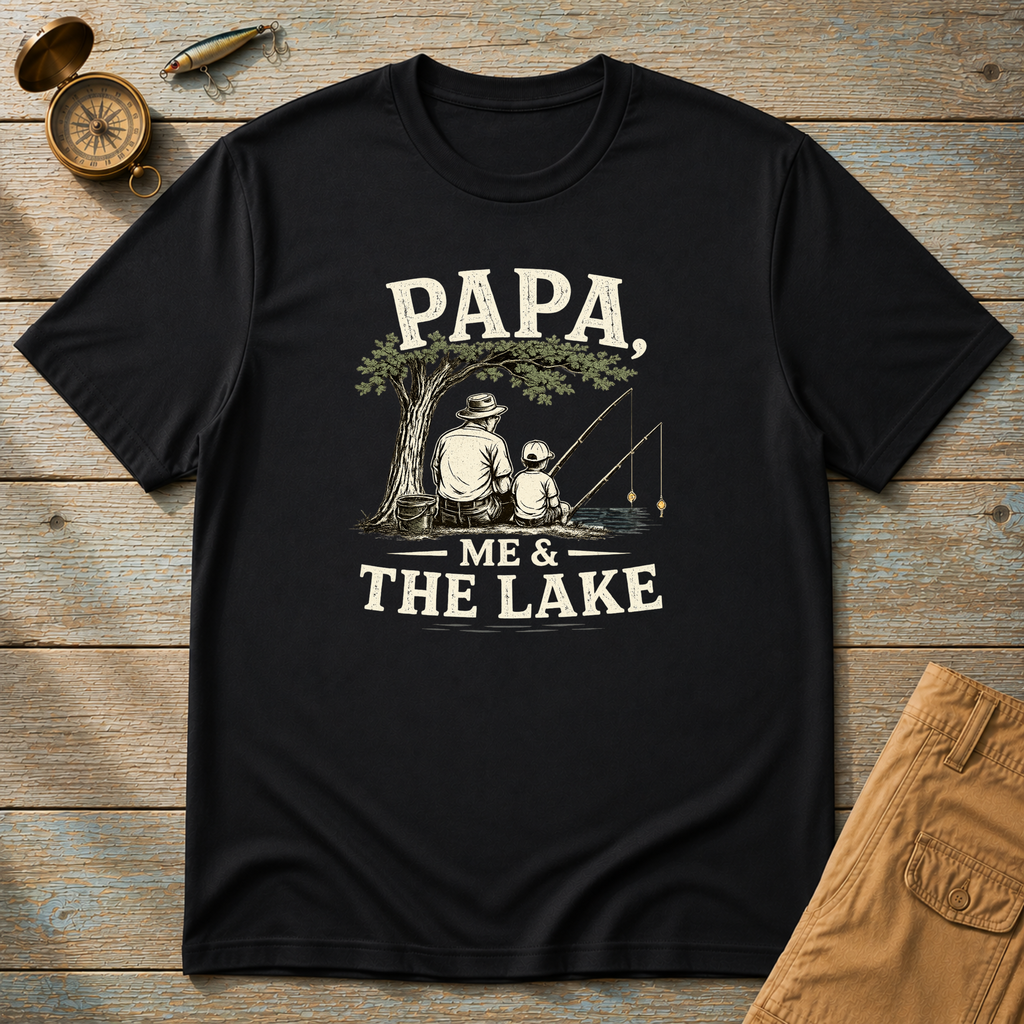 Papa, Me & The Lake T-Shirt