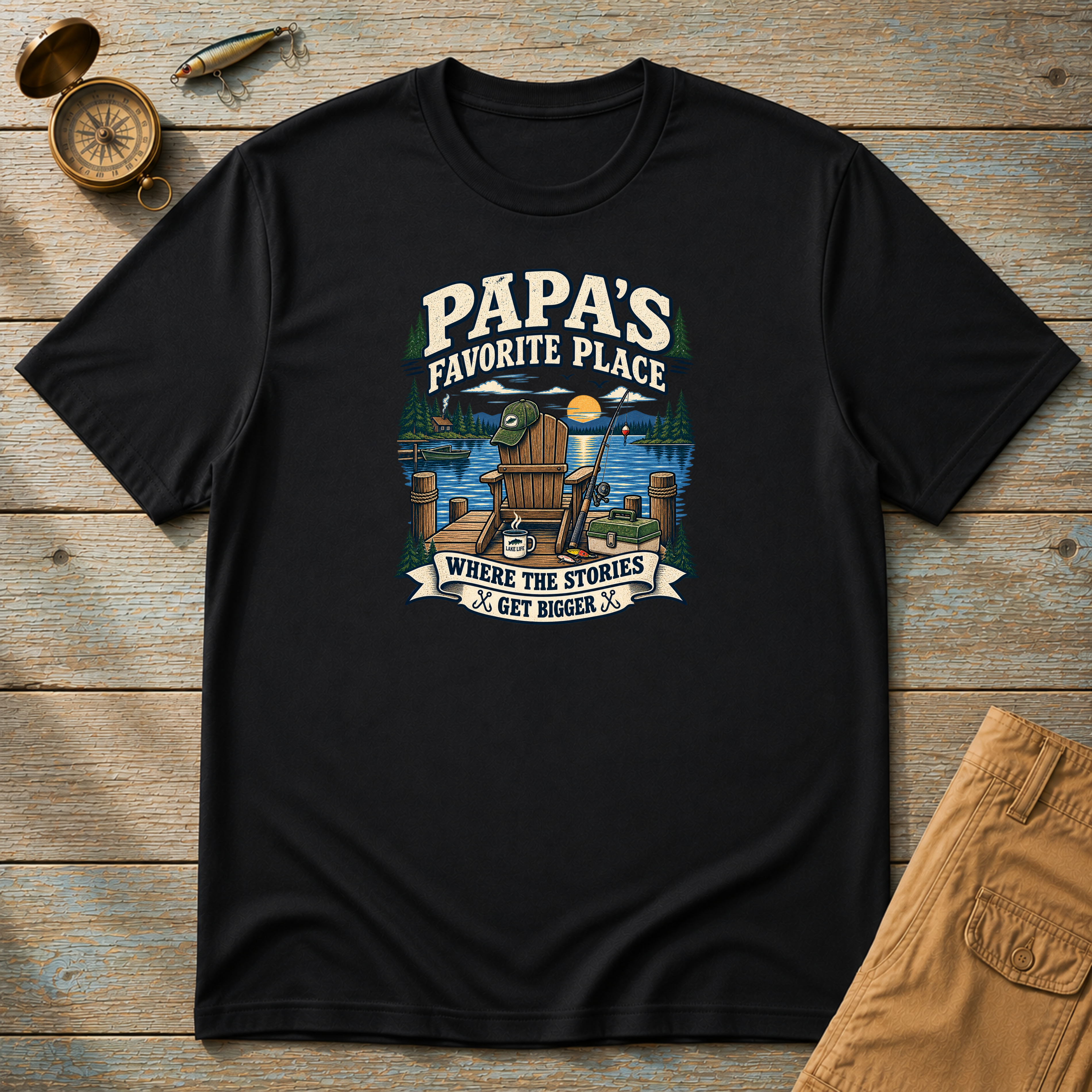 Papa's Favorite Place T-Shirt