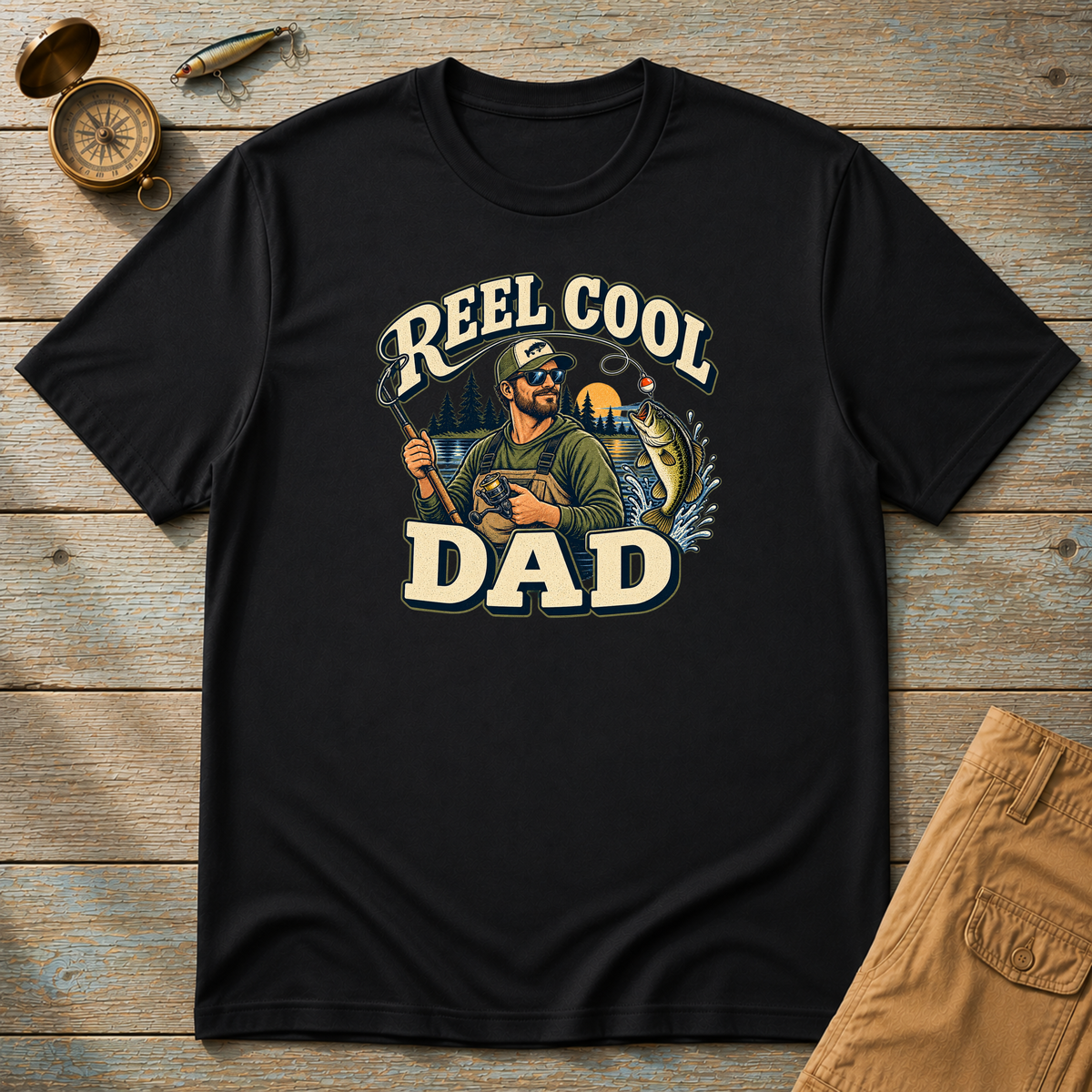 Reel Cool Dad T-Shirt