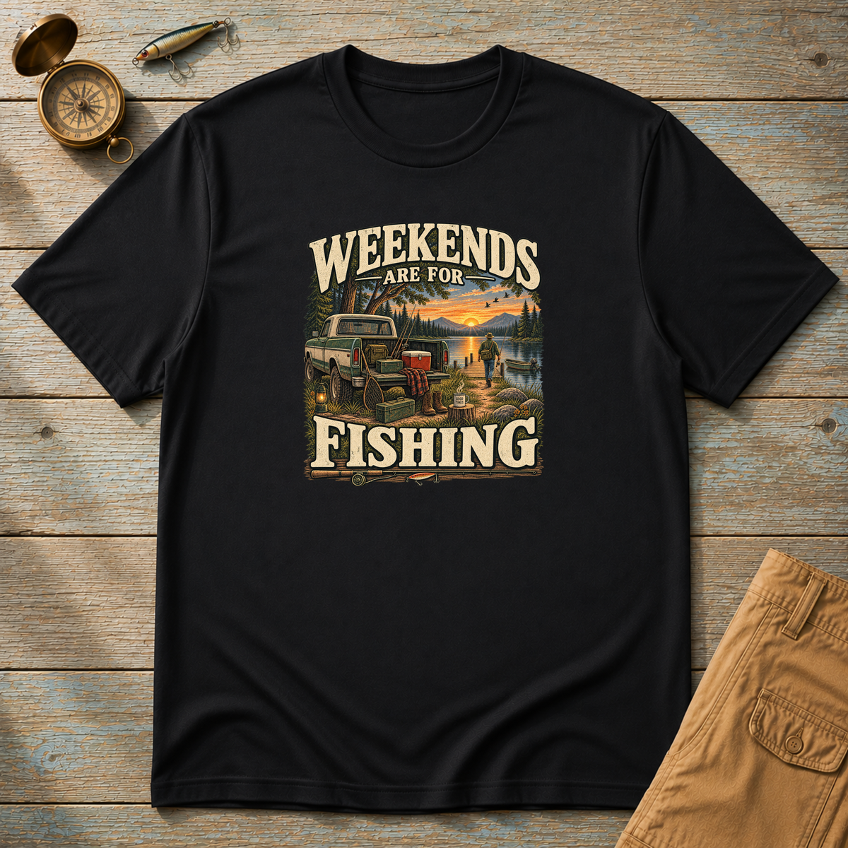 Weekends Are For Fishing T-Shirt