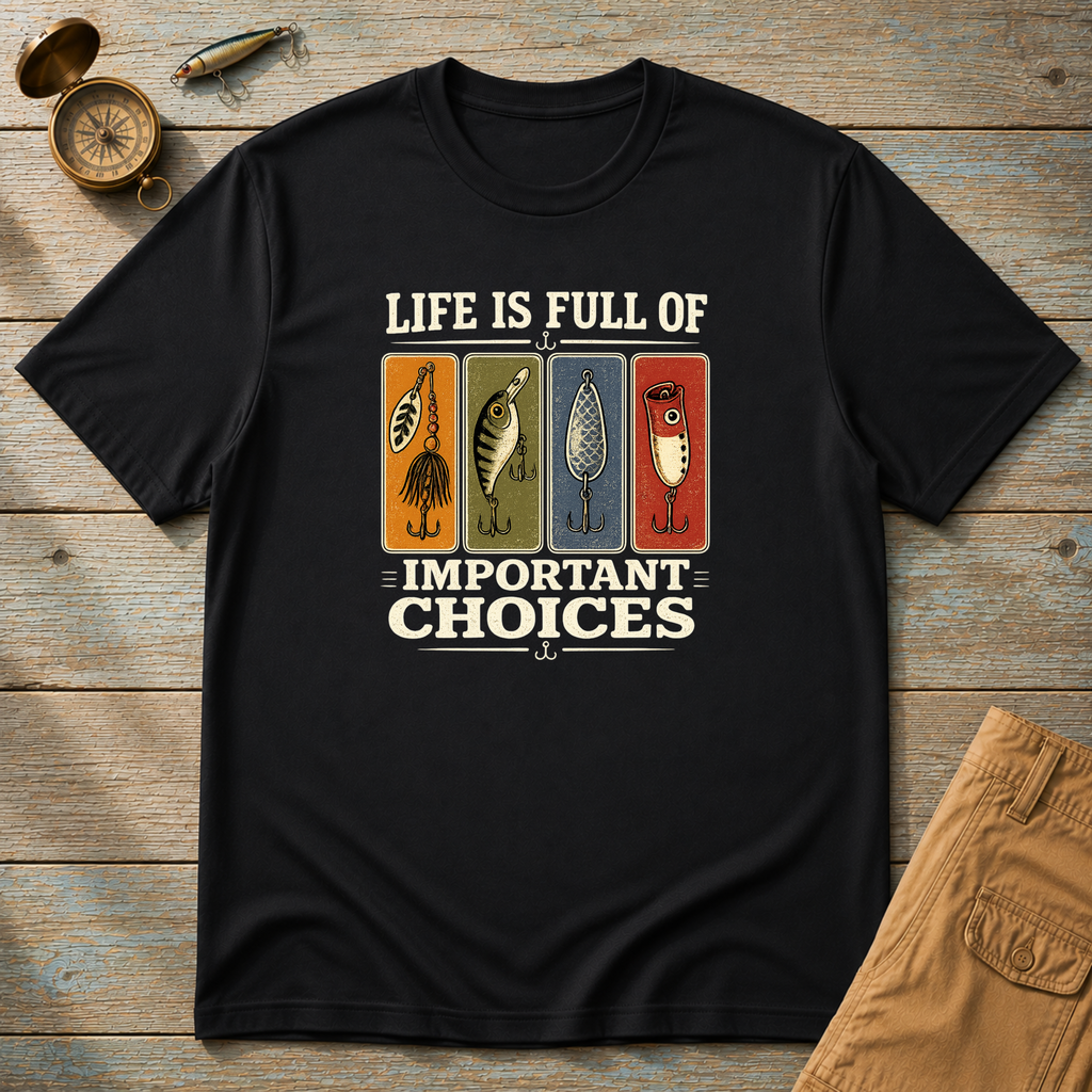 Life Is Full Of Important Choices T-Shirt