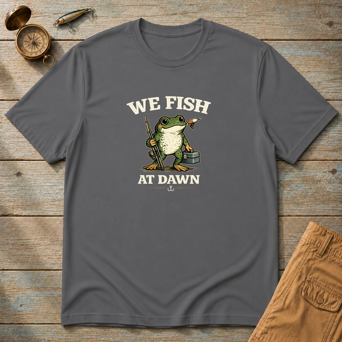 We Fish At Dawn T-Shirt