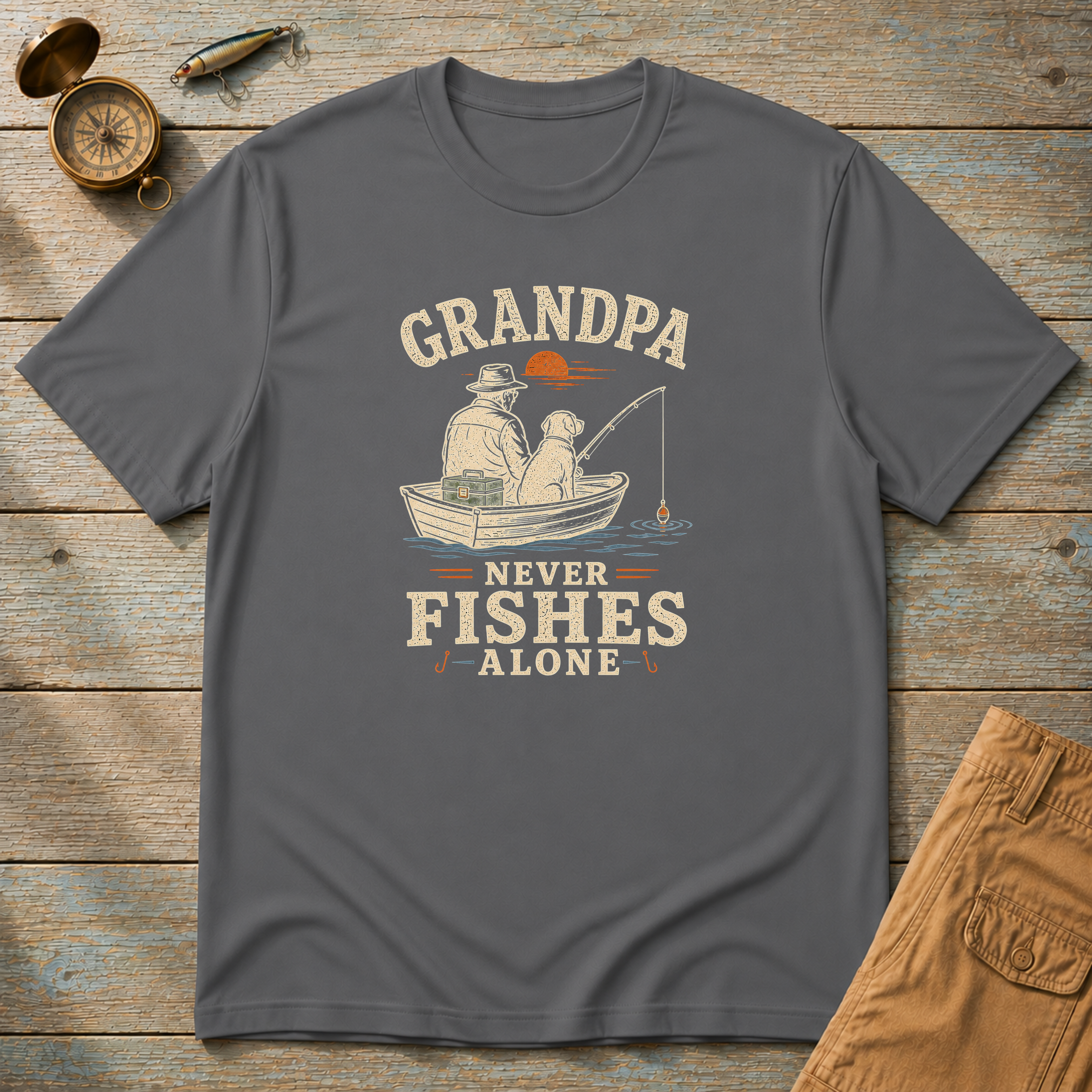 Dad's Girl Fishing Club T-Shirt
