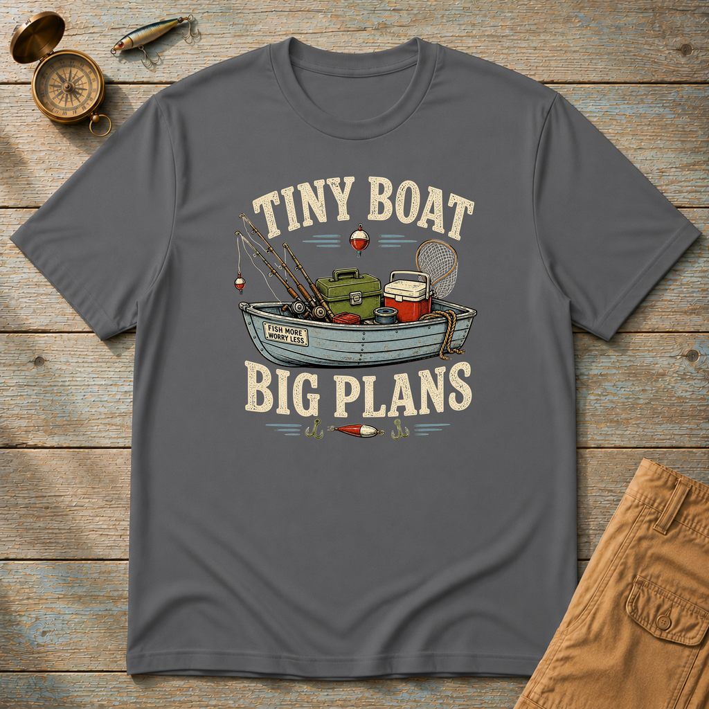 Tiny Boat Big Plans T-Shirt