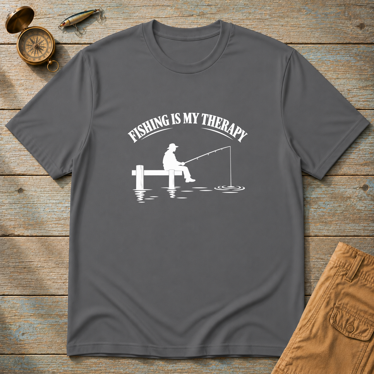 Fishing Is My Therapy T-Shirt