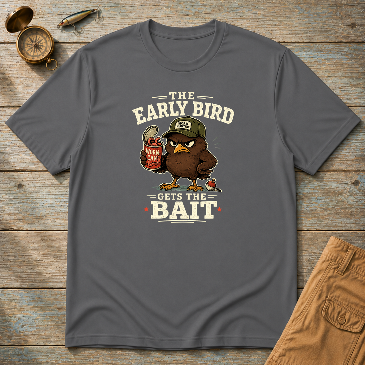 The Early Bird Gets The Bait T-Shirt