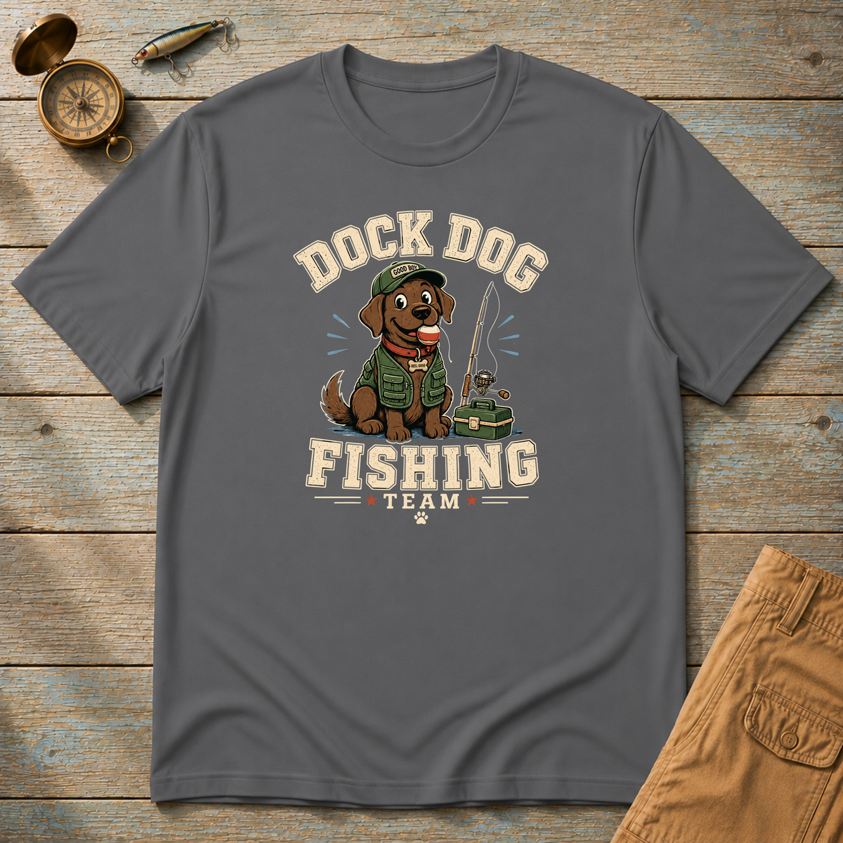 Dock Dog Fishing Team T-Shirt